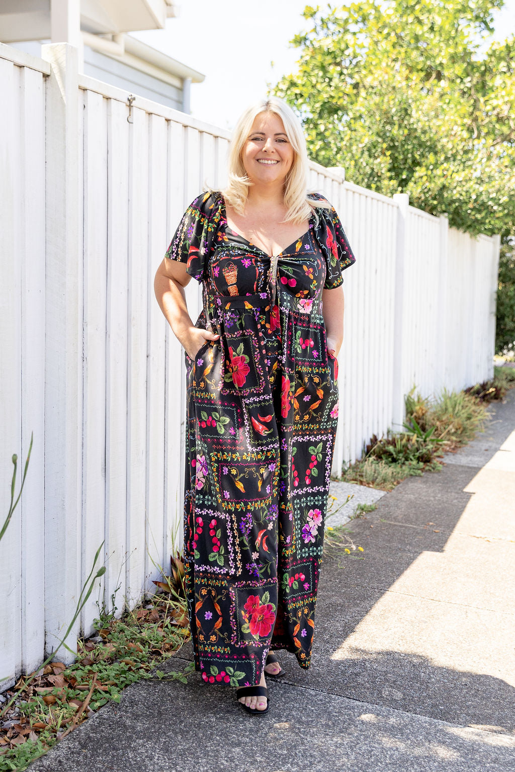 Hazel Jumpsuit in Sweet Bee – Proud Poppy Clothing