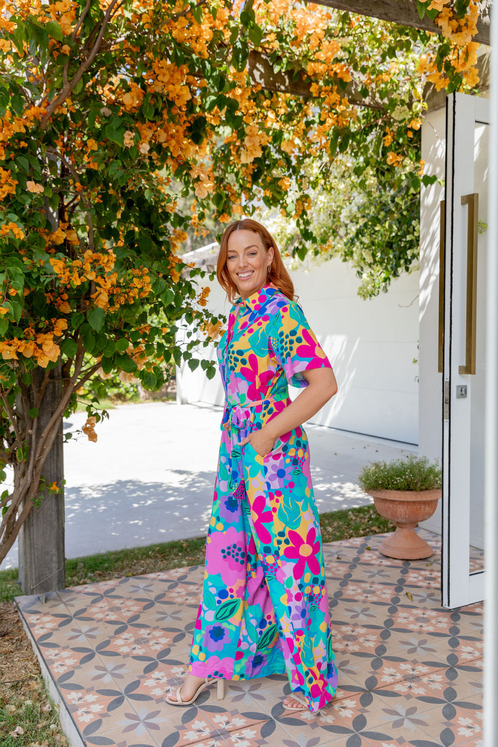 Giulia Jumpsuit in Spring Fling by Kasey Rainbow