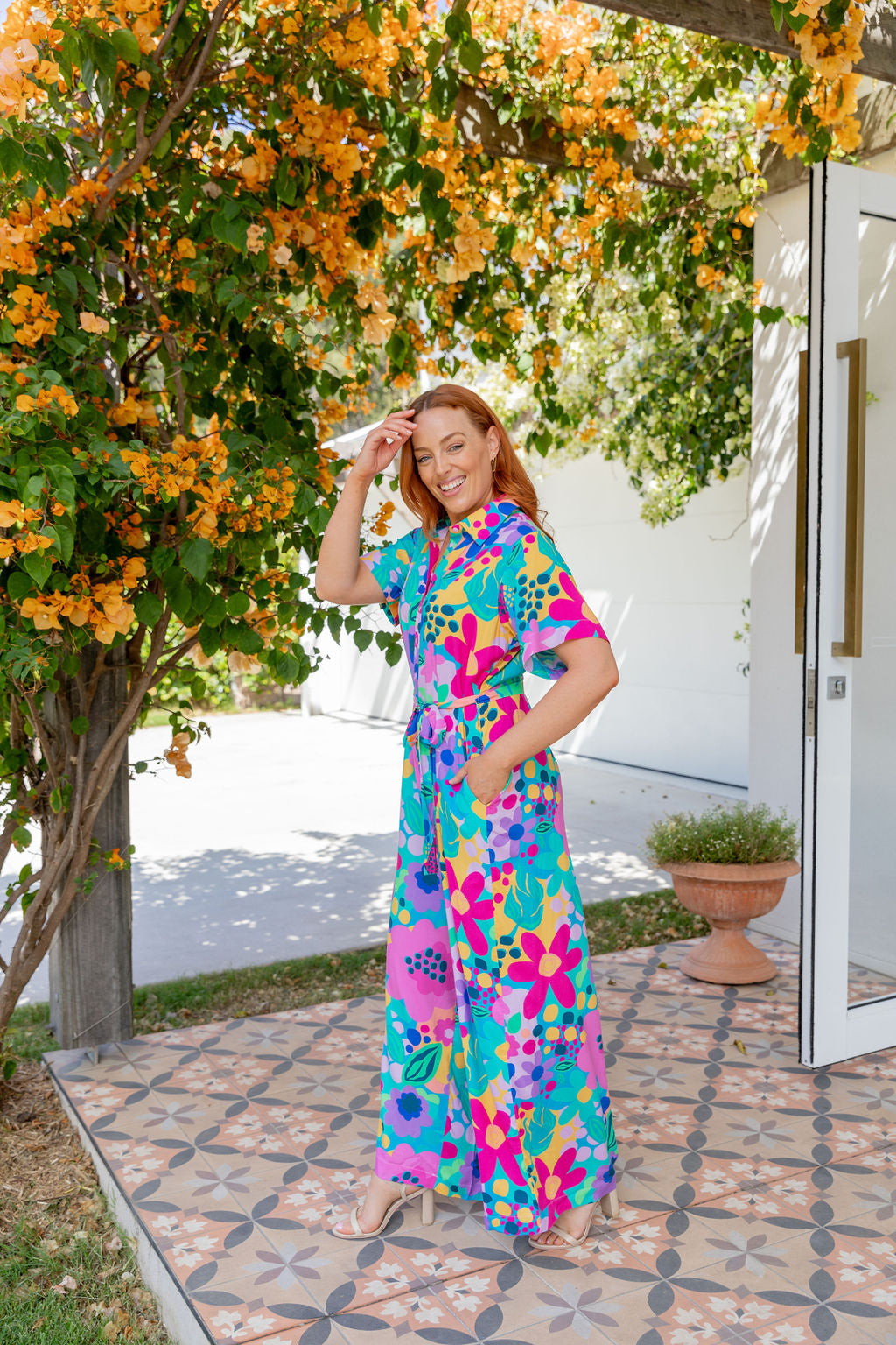 Giulia Jumpsuit in Spring Fling by Kasey Rainbow