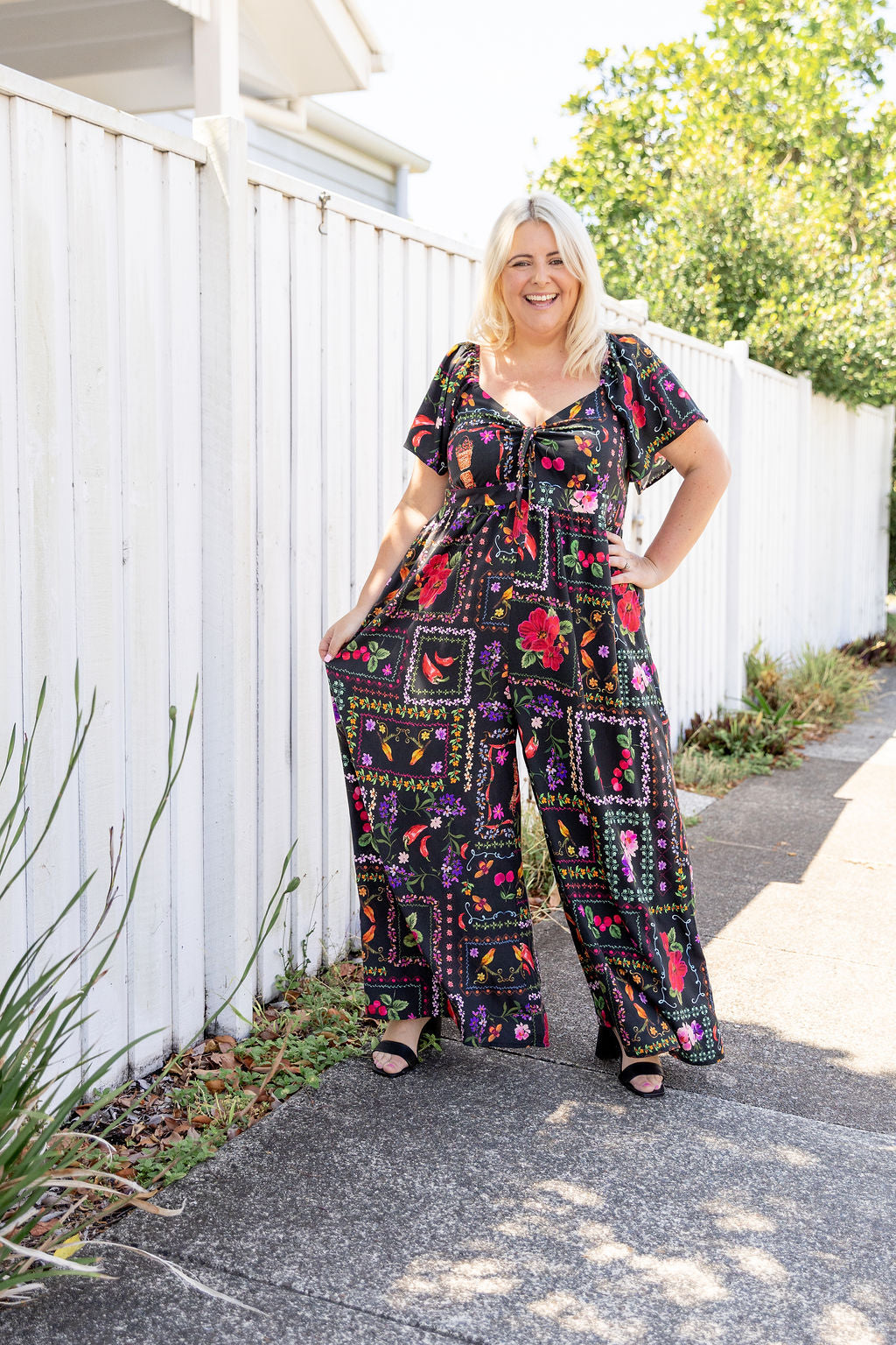 Hazel Jumpsuit in Sweet Bee