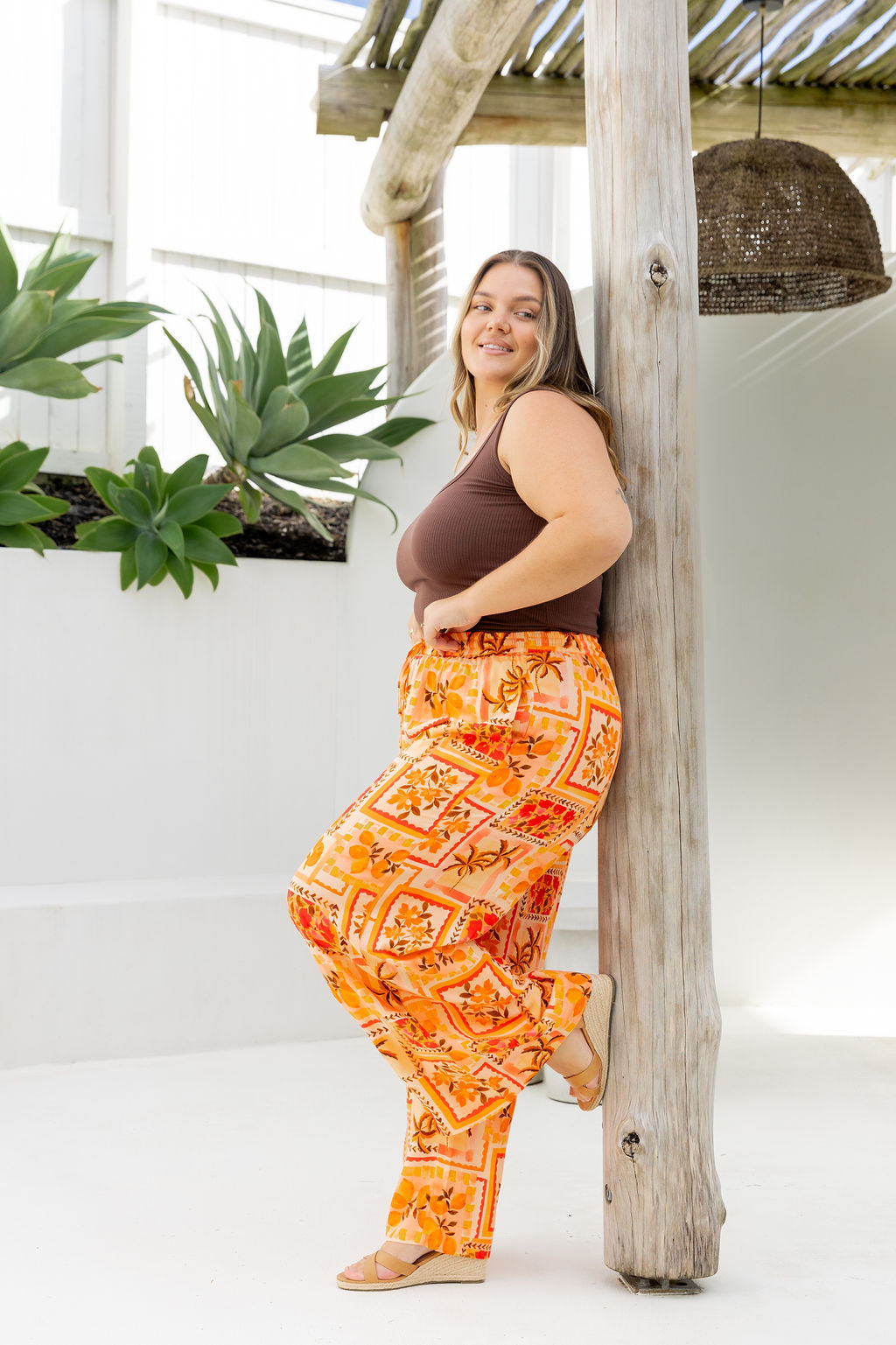 Gina Pant in Sunkissed Mosaic