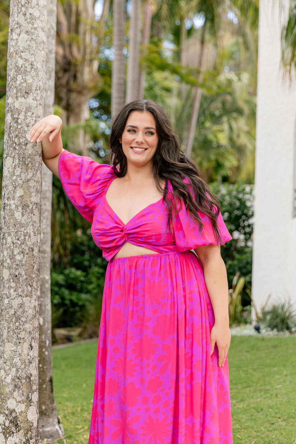 Rainbow plus size summer dresses online