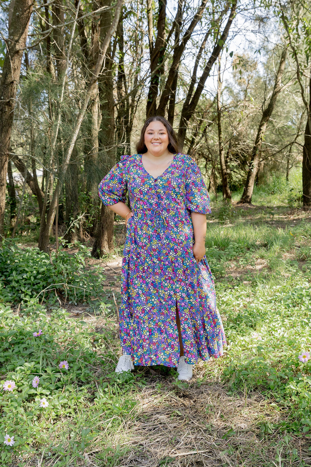 Billie Dress in Ditsy by Kasey Rainbow