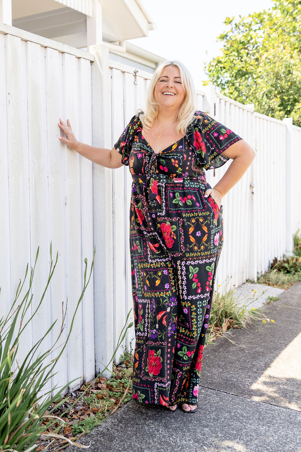 Hazel Jumpsuit in Sweet Bee