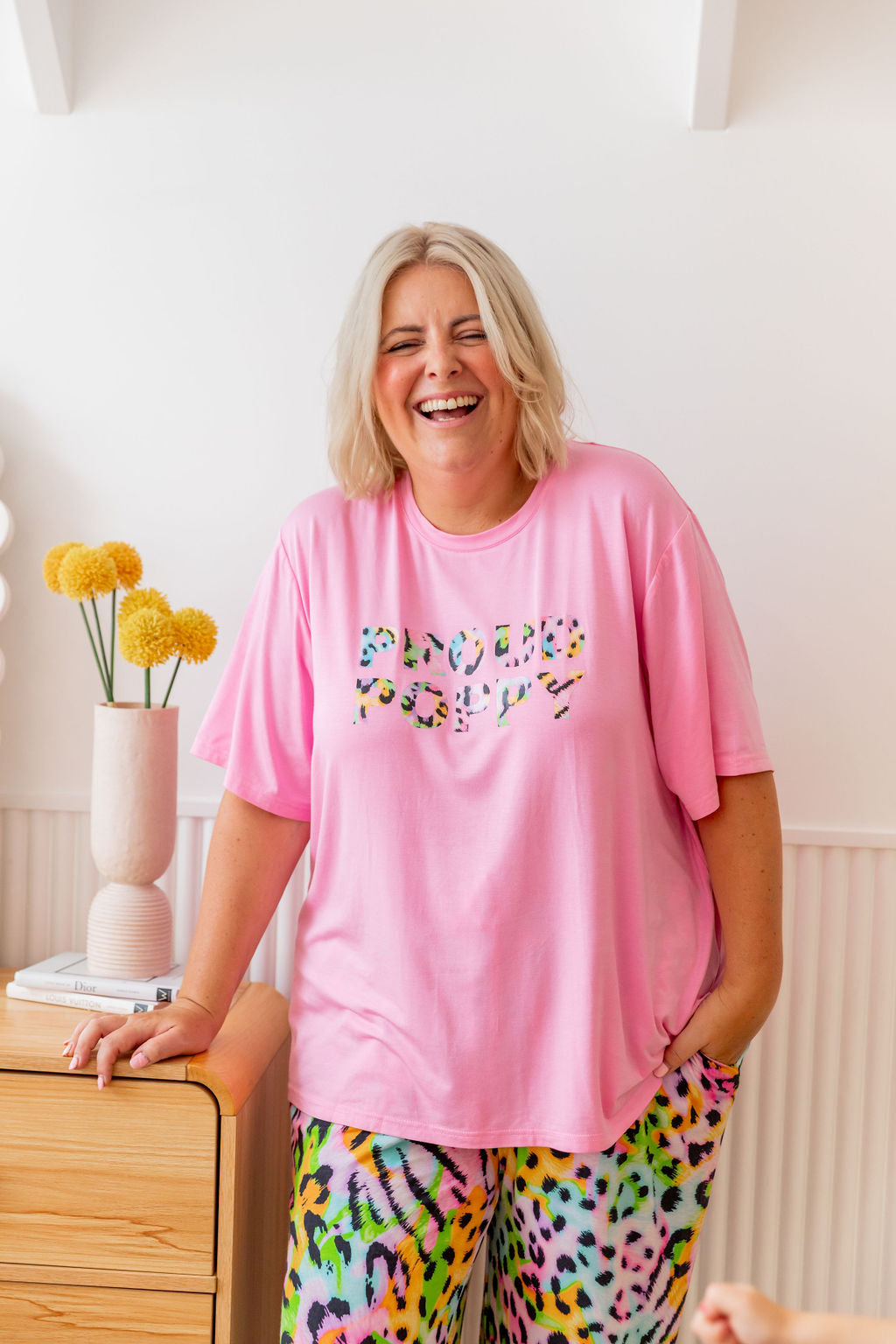 Dreaming Top & Pants Sleepwear Set in Wild Dreams