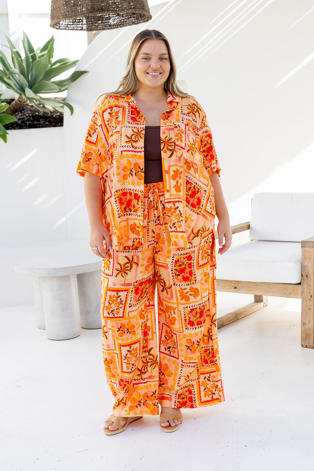 Gina Pant in Sunkissed Mosaic