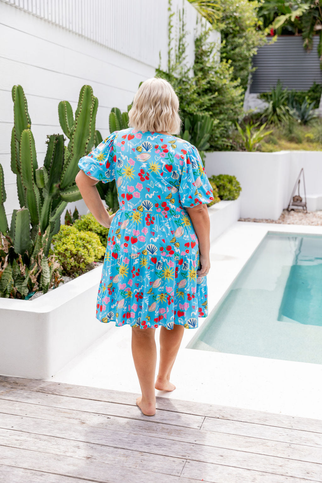 Greta Party Dress in Sicily