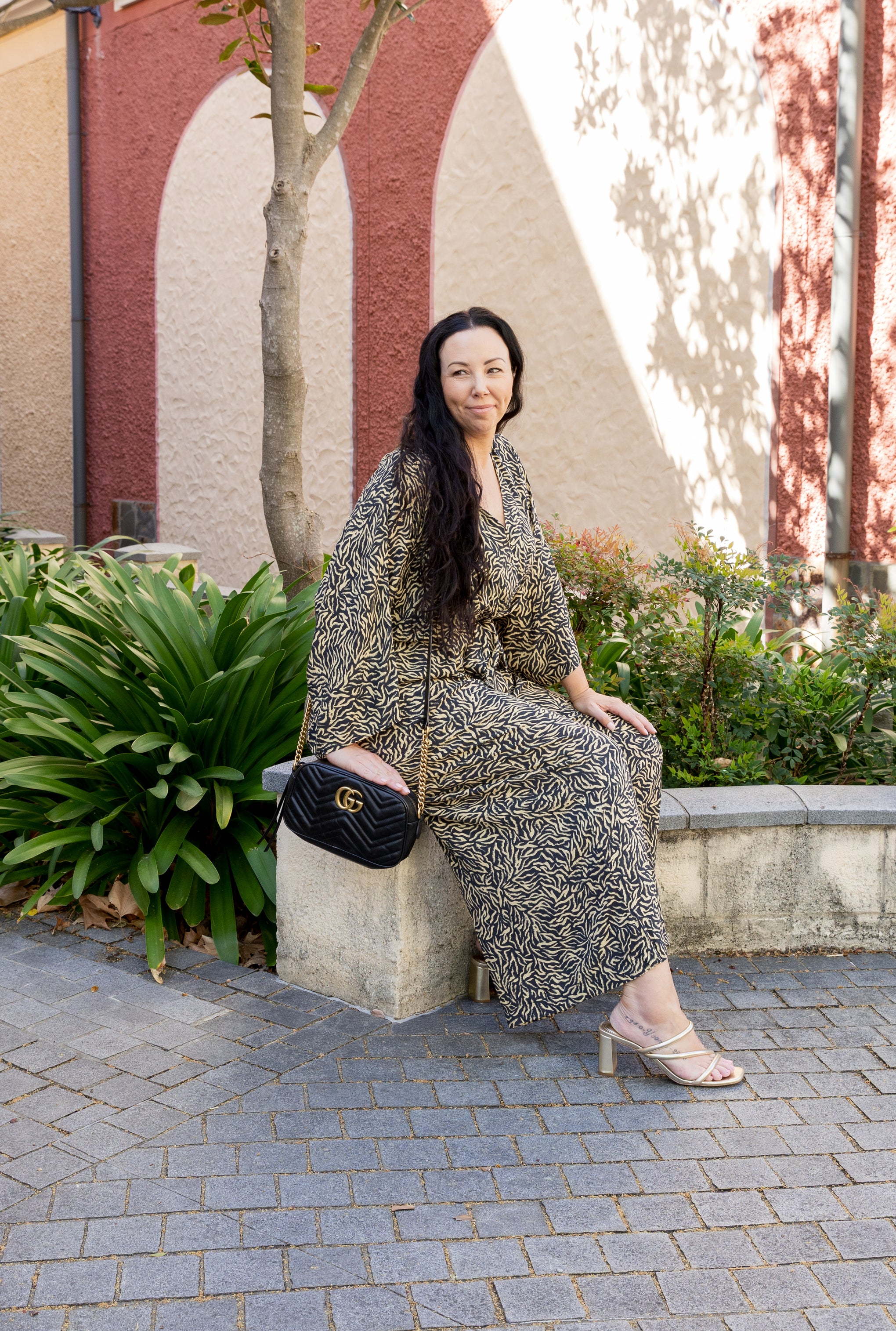 Polly Jumpsuit in Sahara Nights