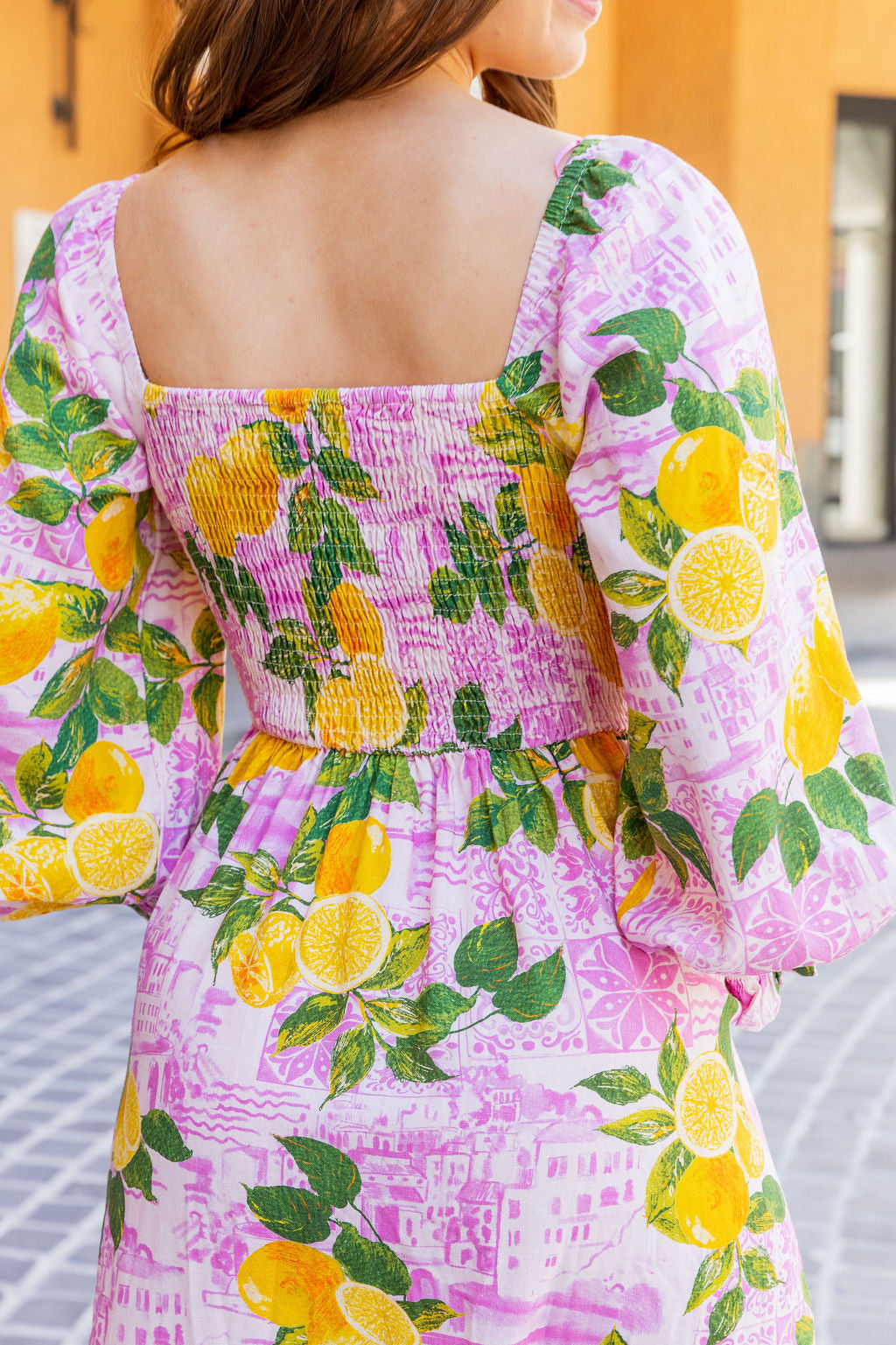 Amelia Linen Blend Maxi Dress in Themis