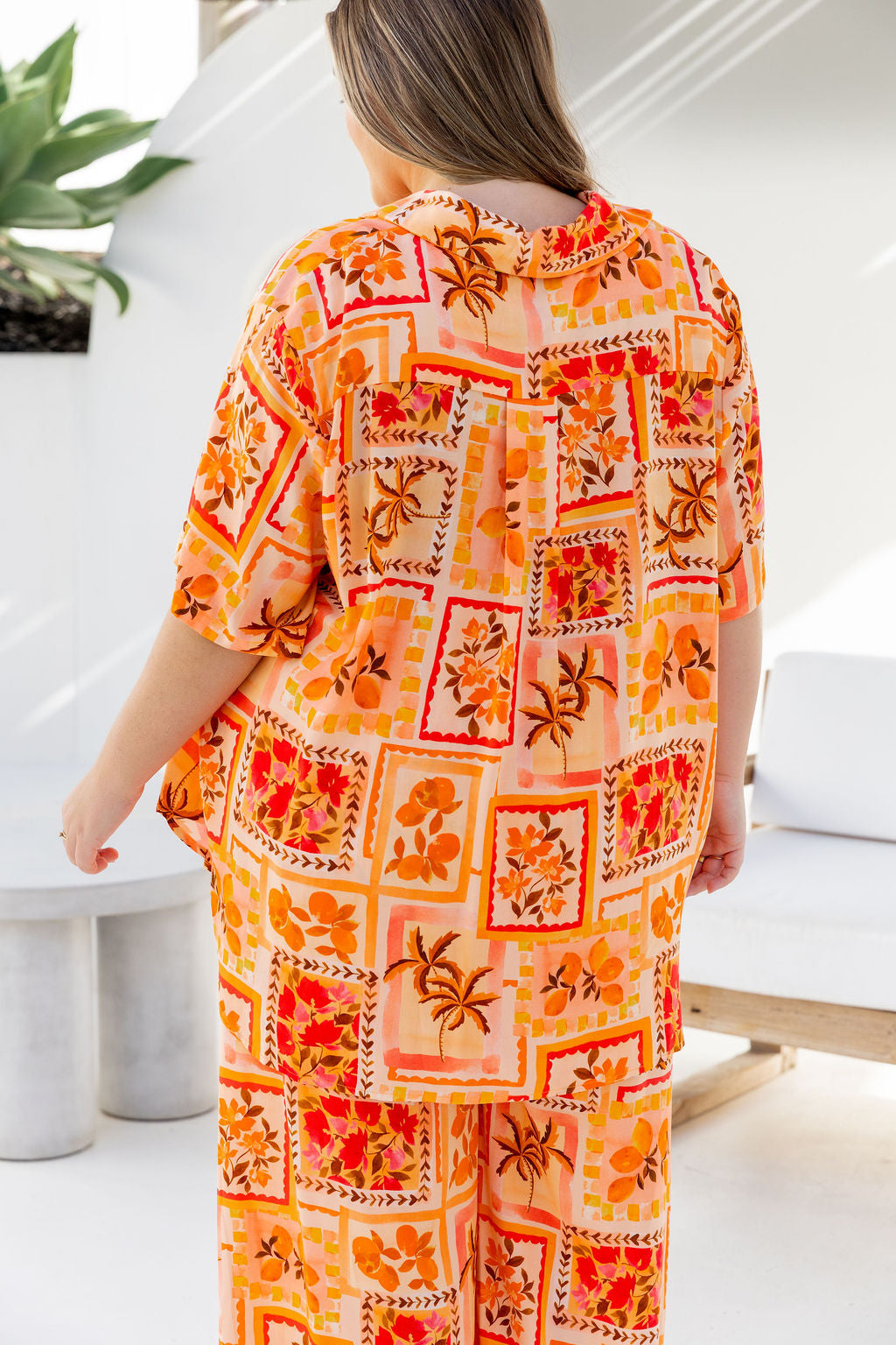 Samara Shirt in Sunkissed Mosaic