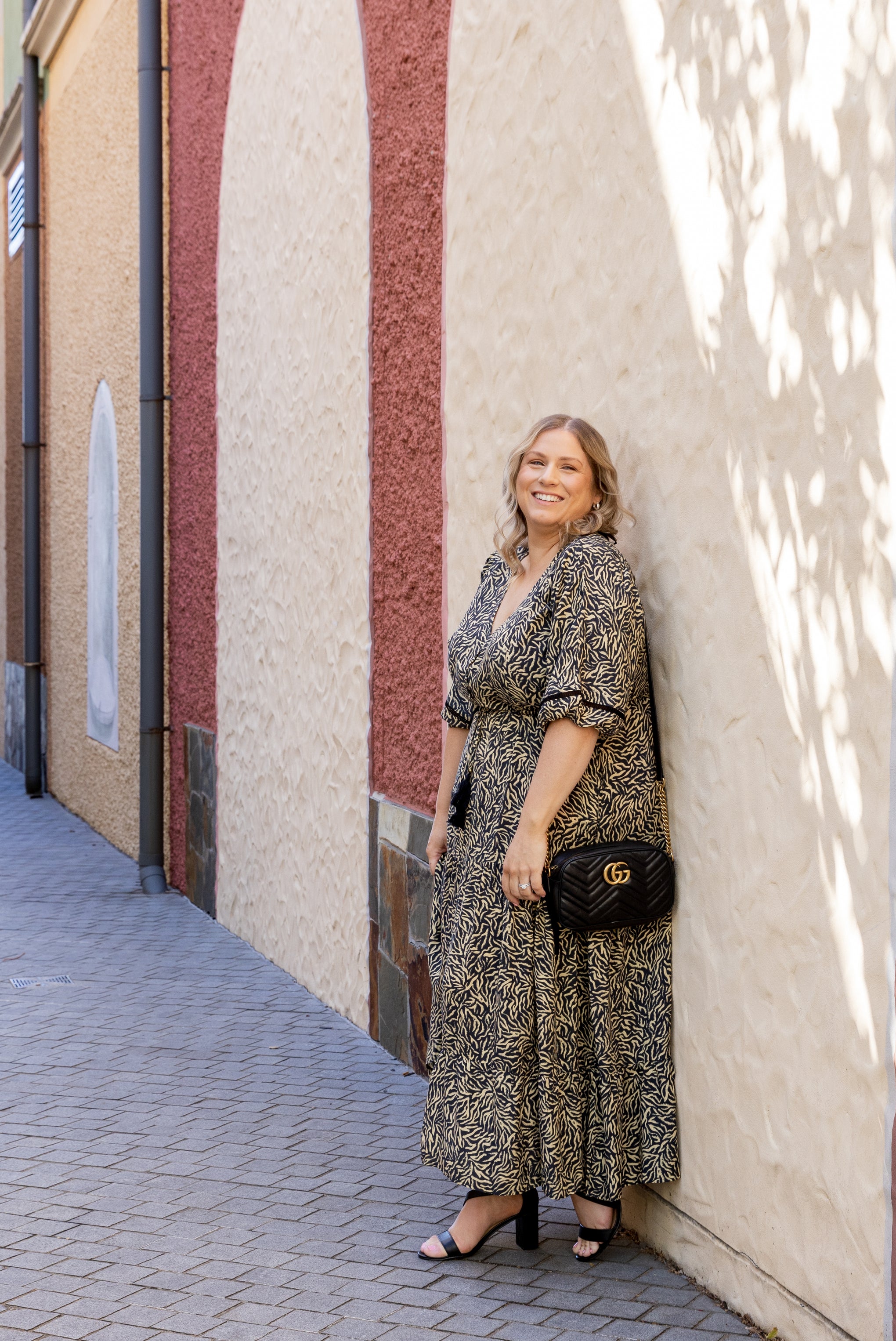 Addison Maxi Dress in Sahara Nights