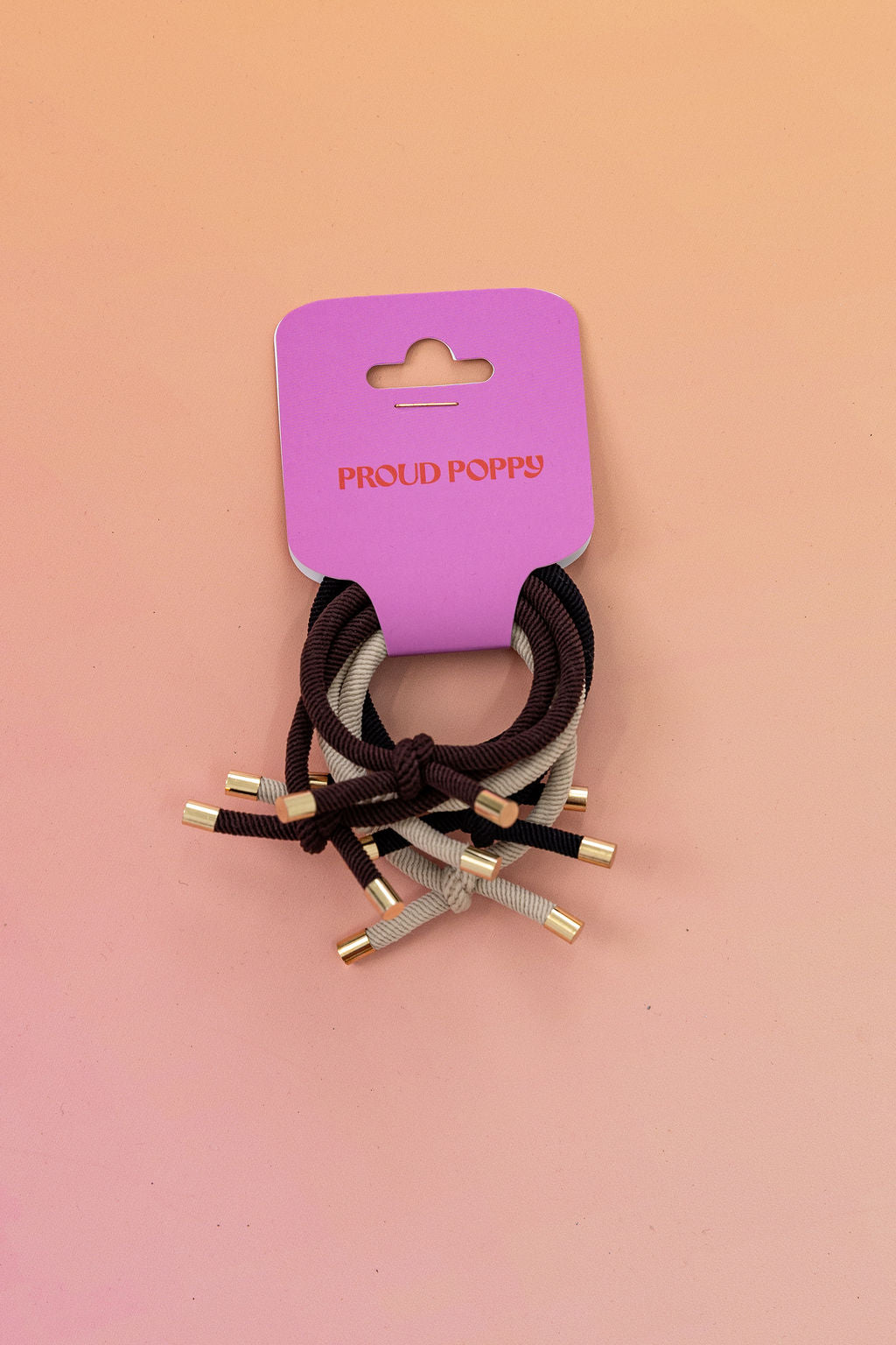 6 Pack Hair Ties in Neutrals