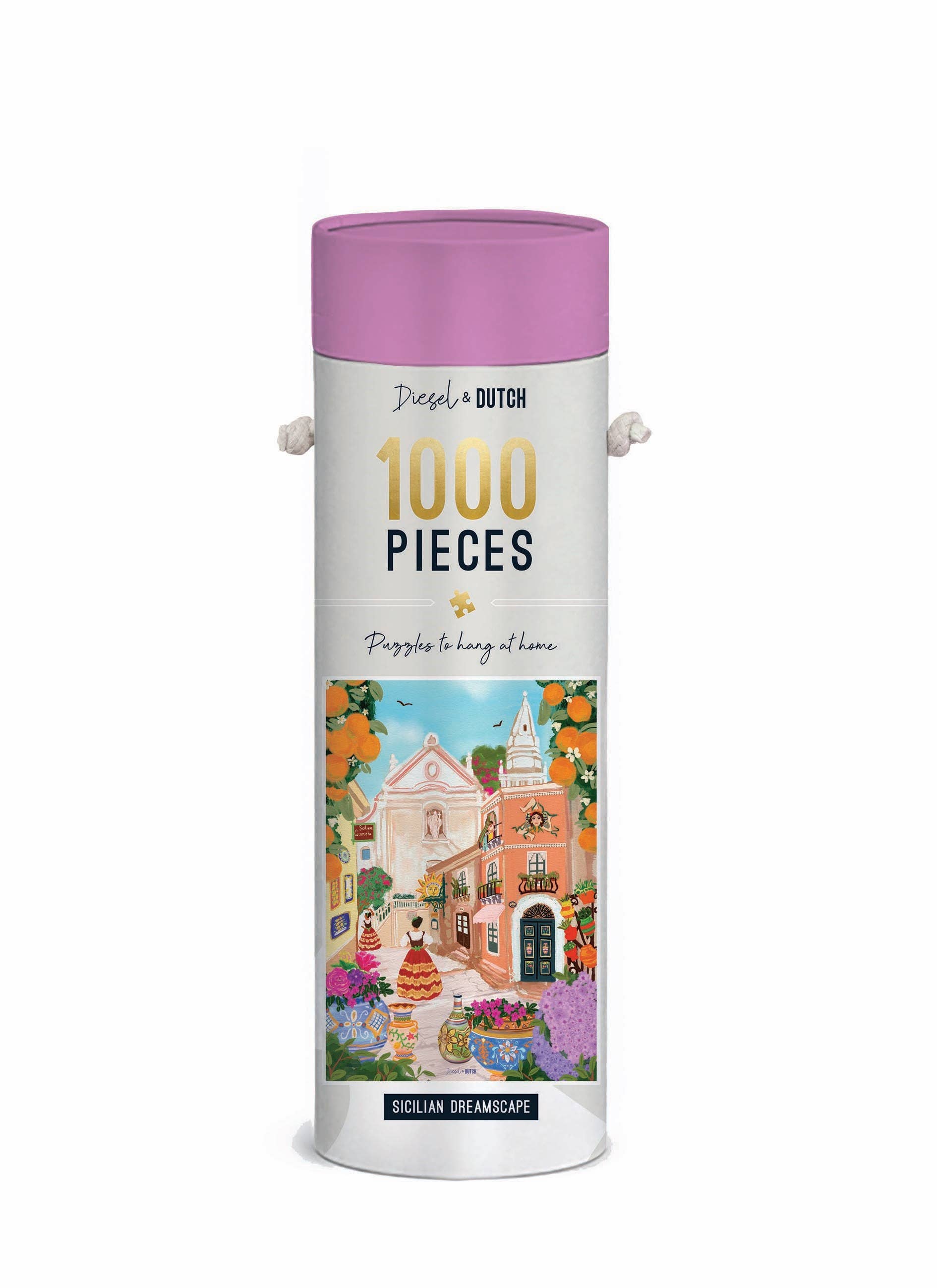 Sicilian Dreamscape 1000pc Wall Jigsaw Puzzle [3]