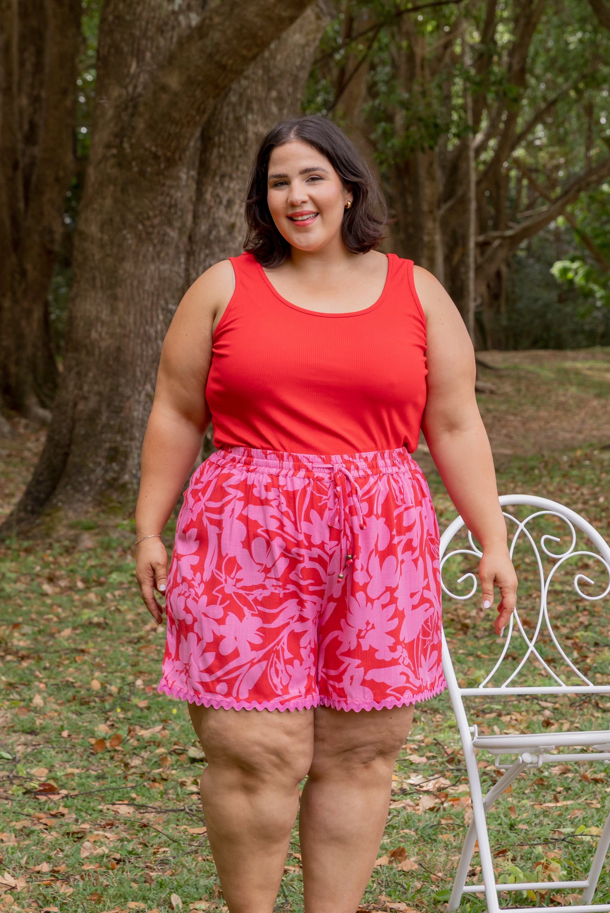 Harlow Shorts in Fiesta
