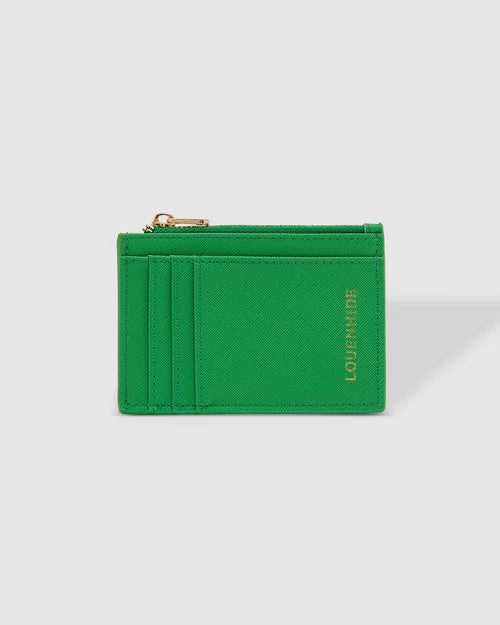 Cara Cardholder in Apple Green by Louenhide