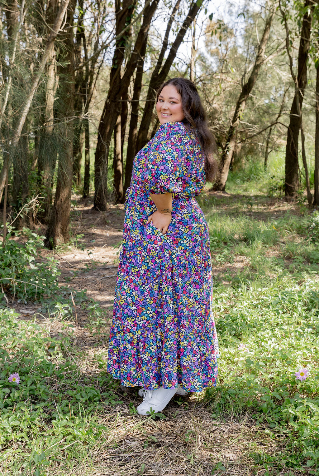 Billie Dress in Ditsy by Kasey Rainbow