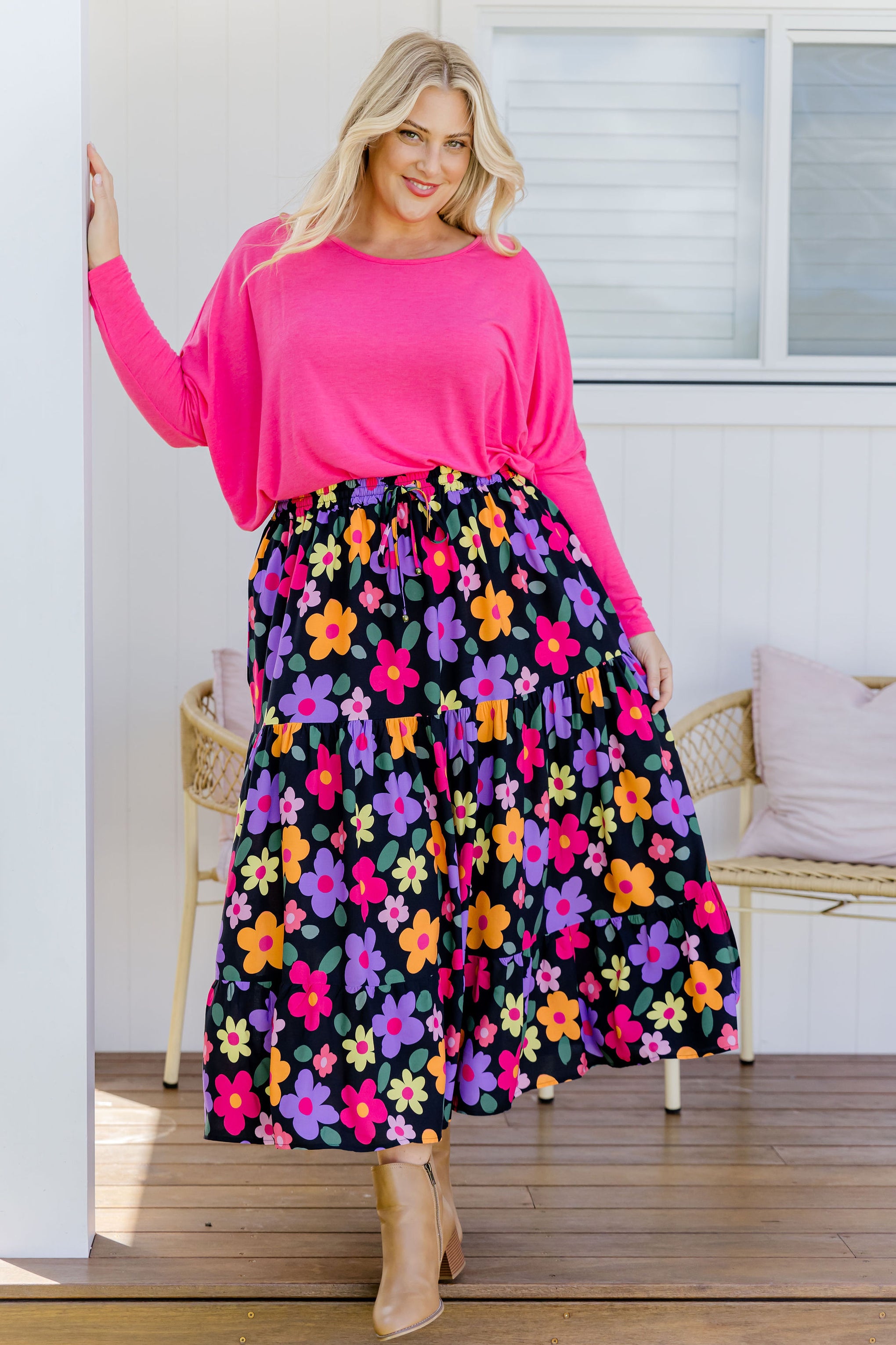 Carrie Skirt in Bloomie