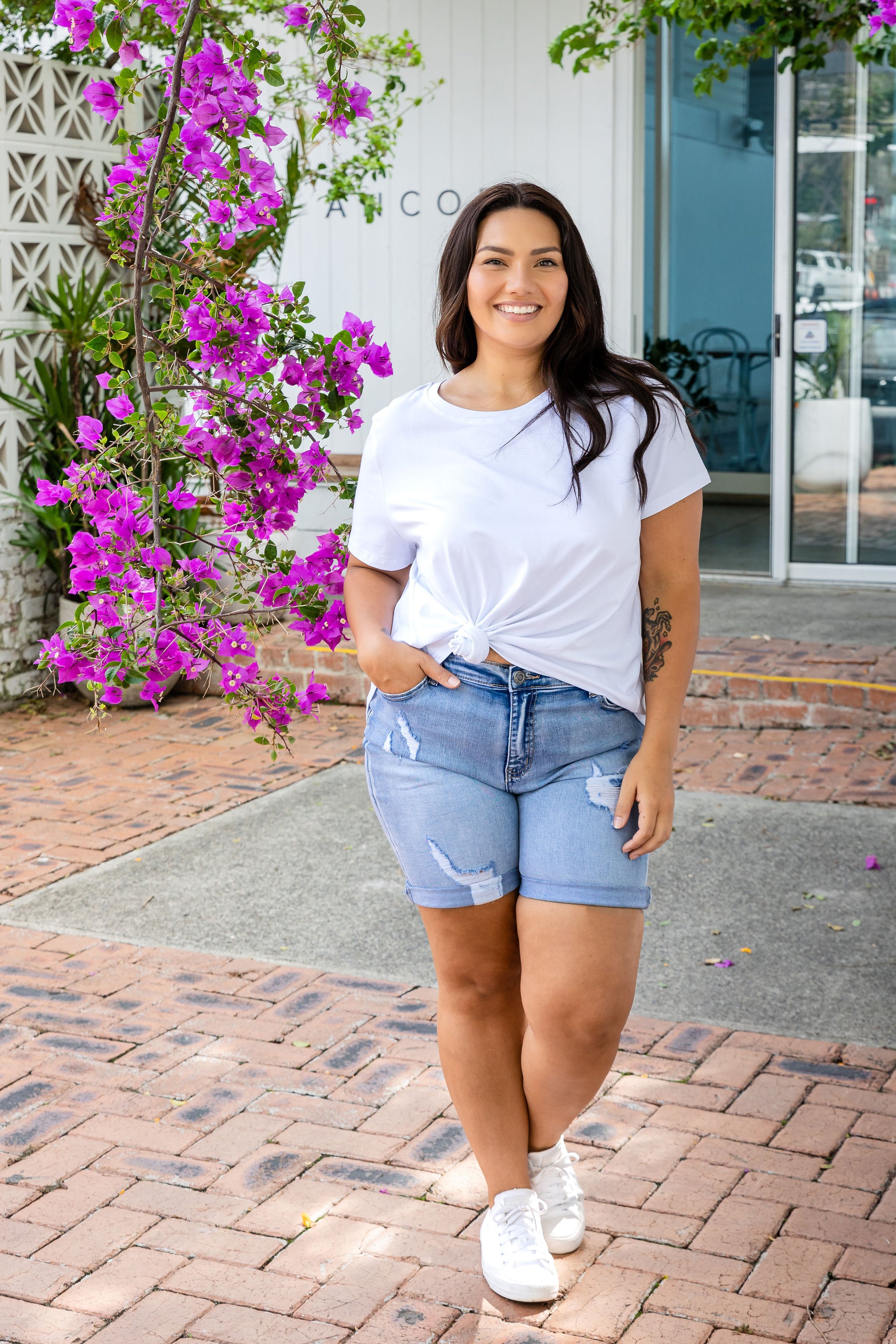 Jayden Tee in White