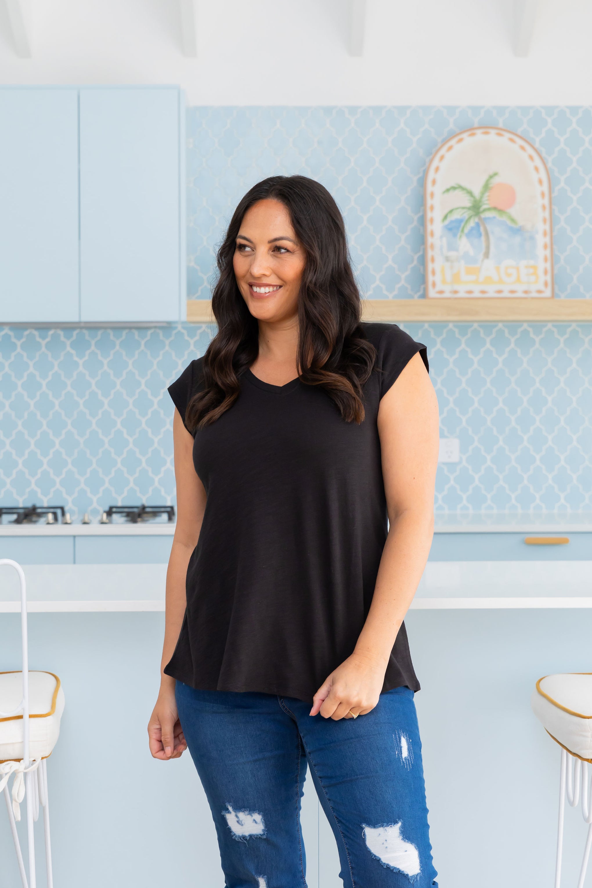 Isla Shirt in Black