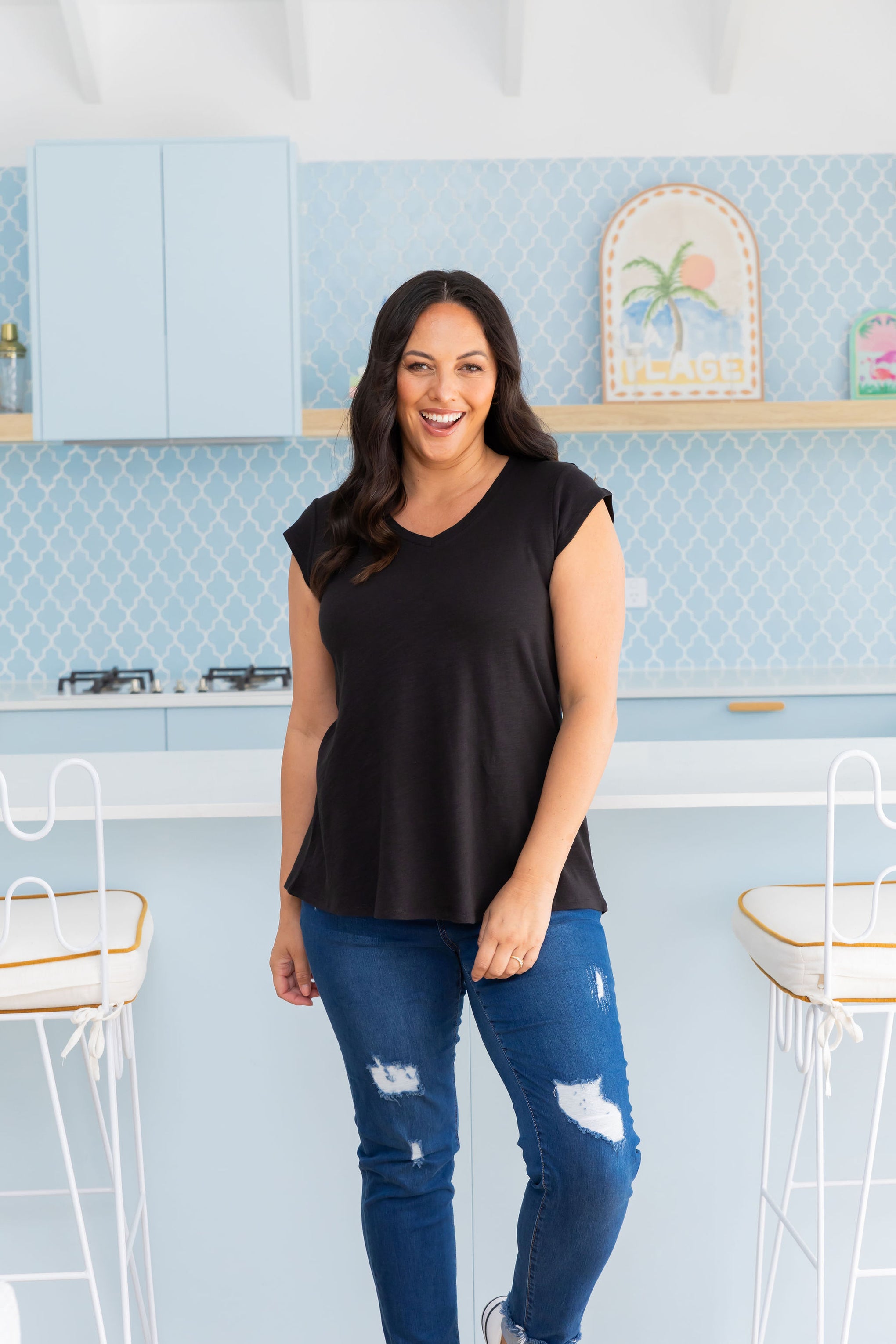 Isla Shirt in Black