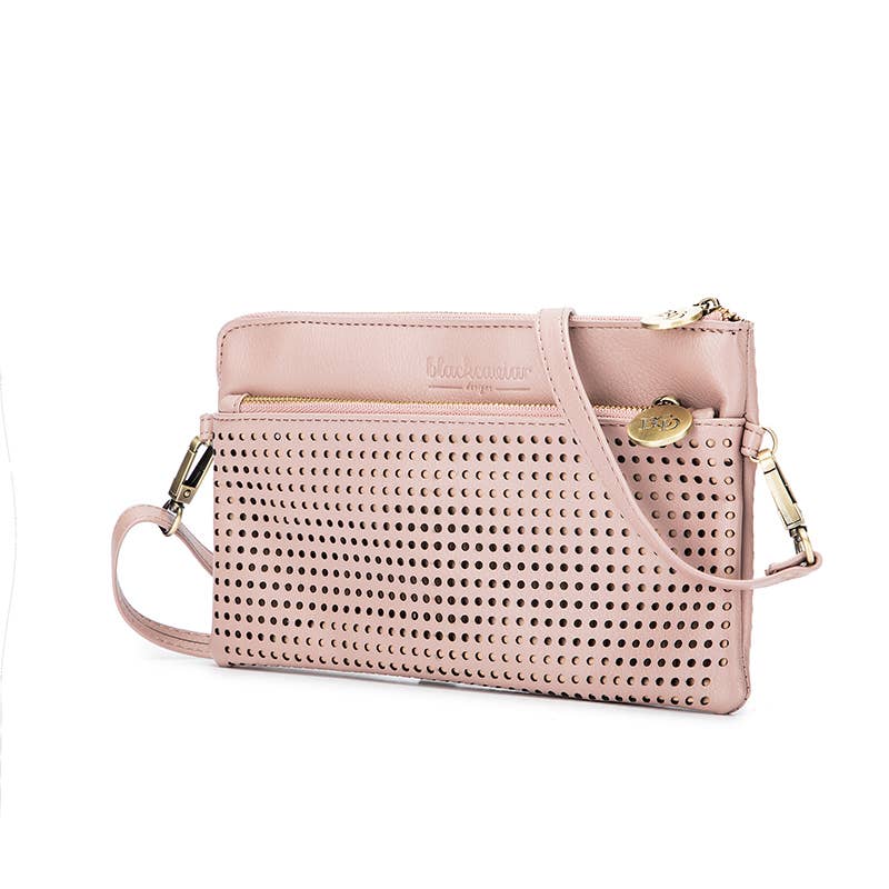 Nina Winter Pink Crossbody/Clutch Bag by Black Caviar