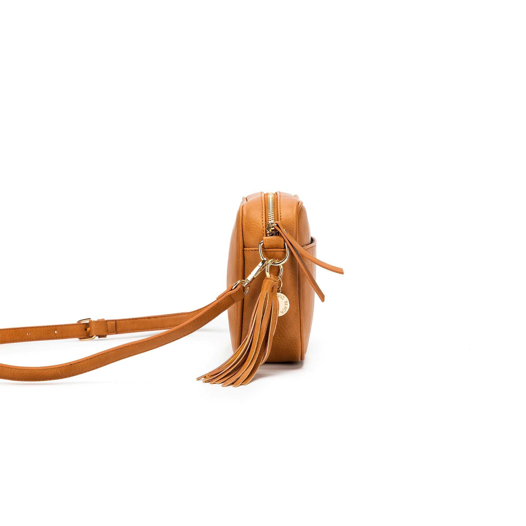 Indie Tan Crossbody Bag by Black Caviar