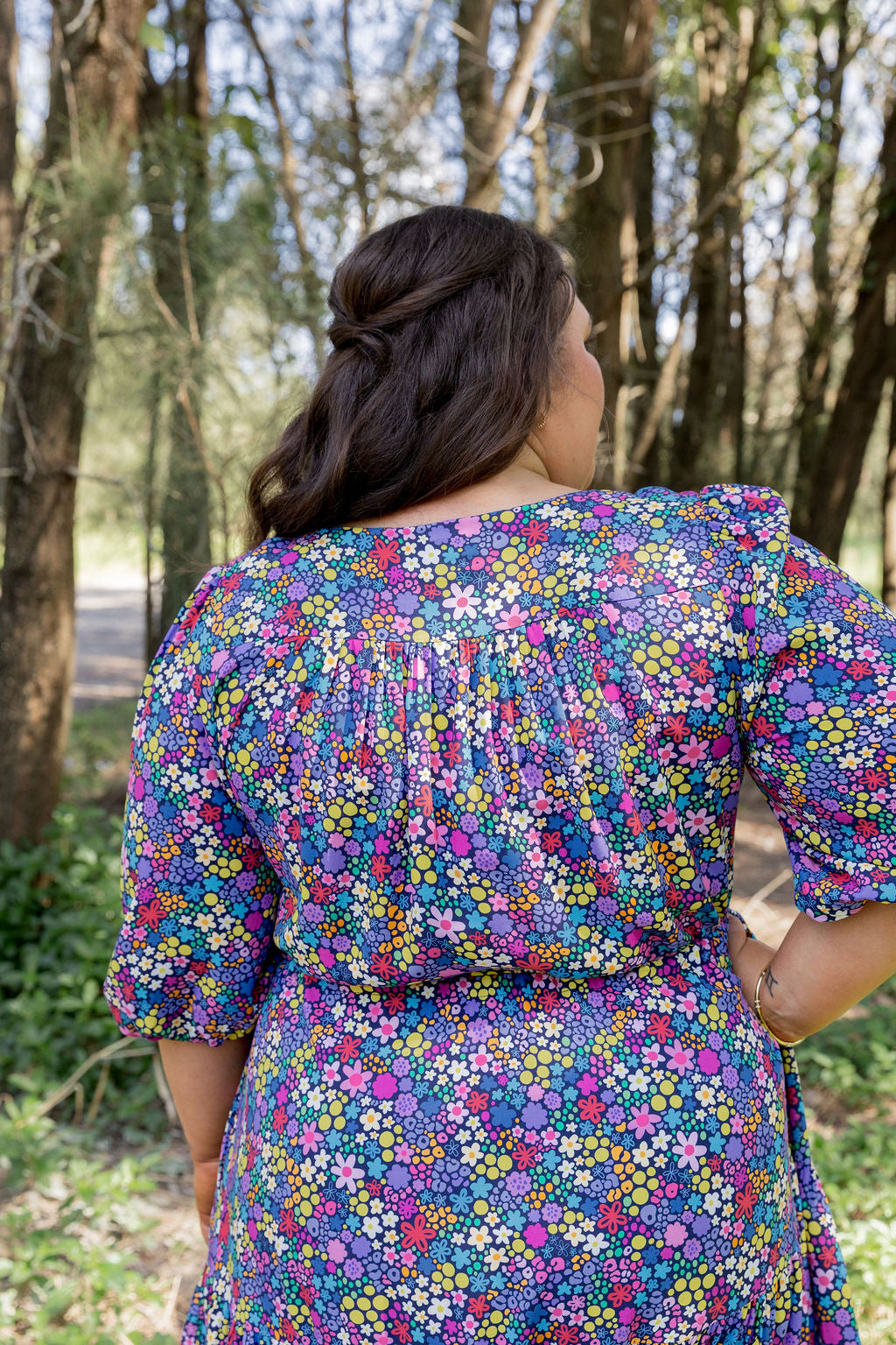 Billie Dress in Ditsy by Kasey Rainbow