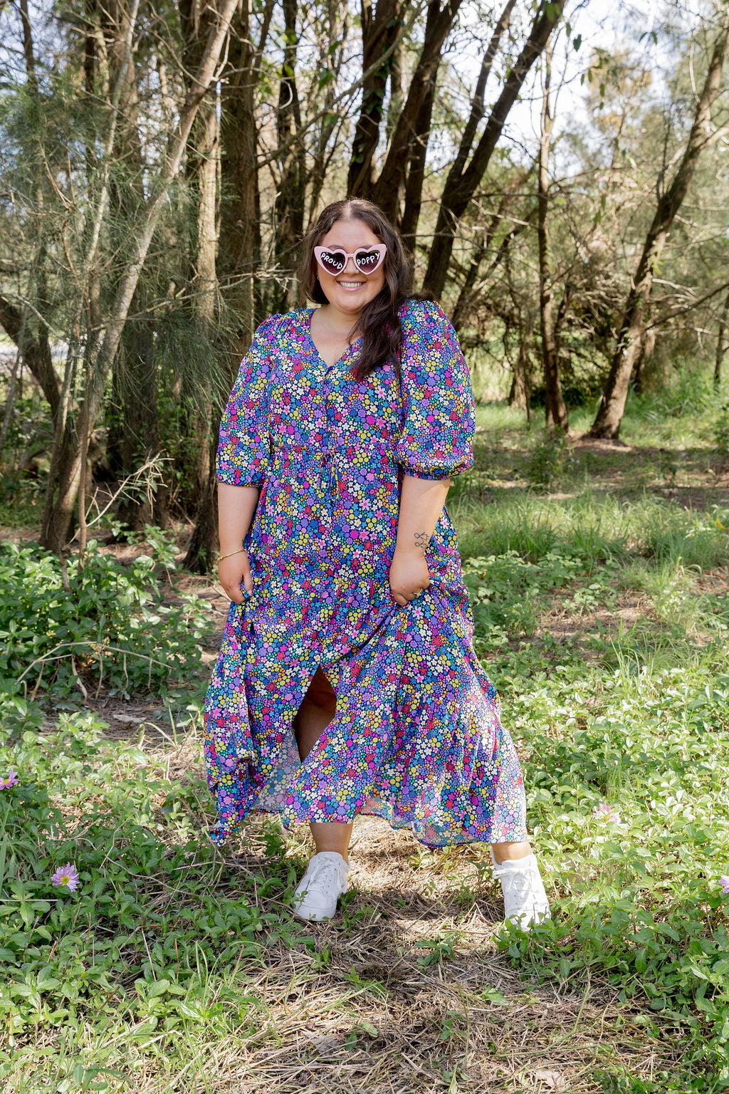 Billie Dress in Ditsy by Kasey Rainbow