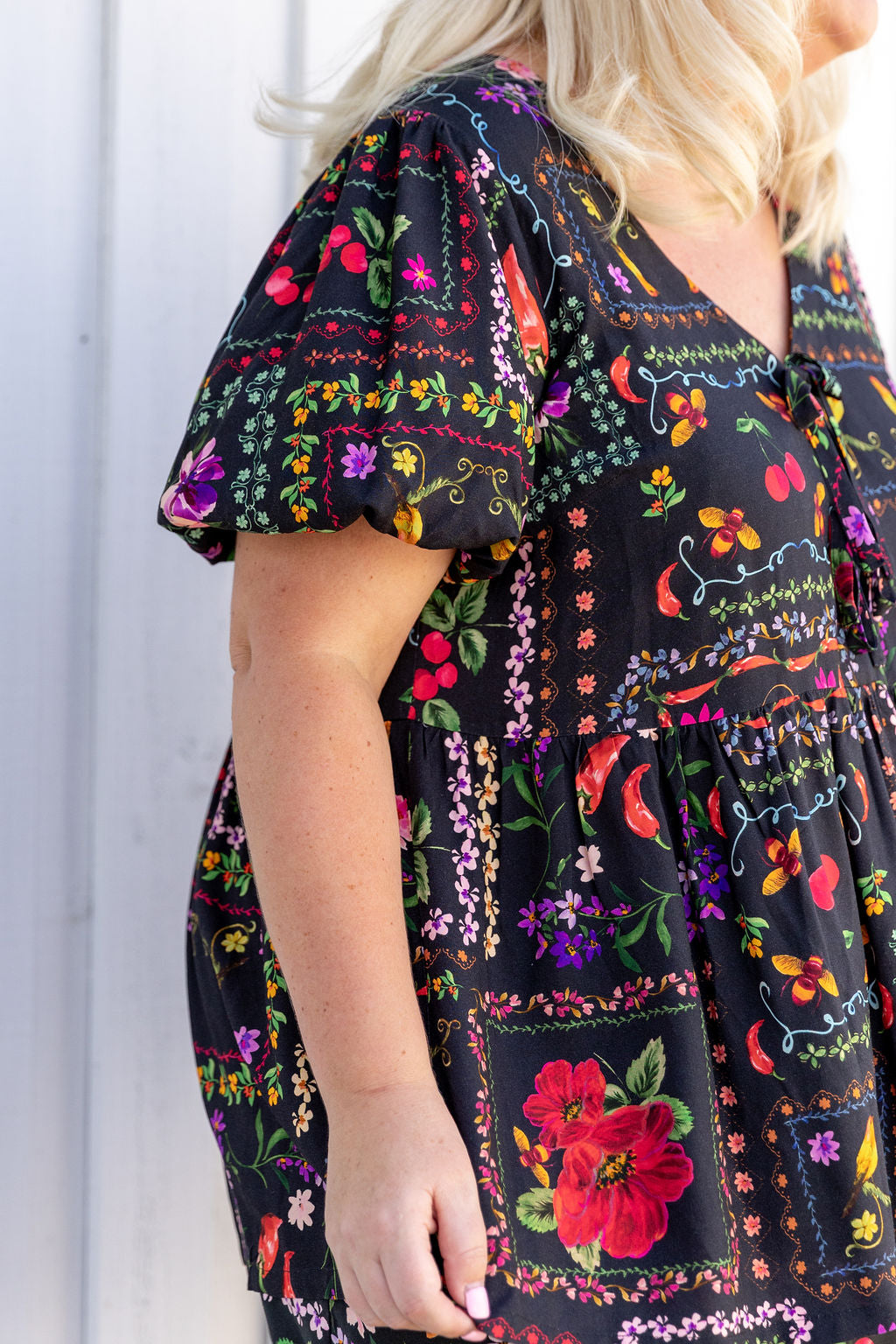Birdie Top in Sweet Bee