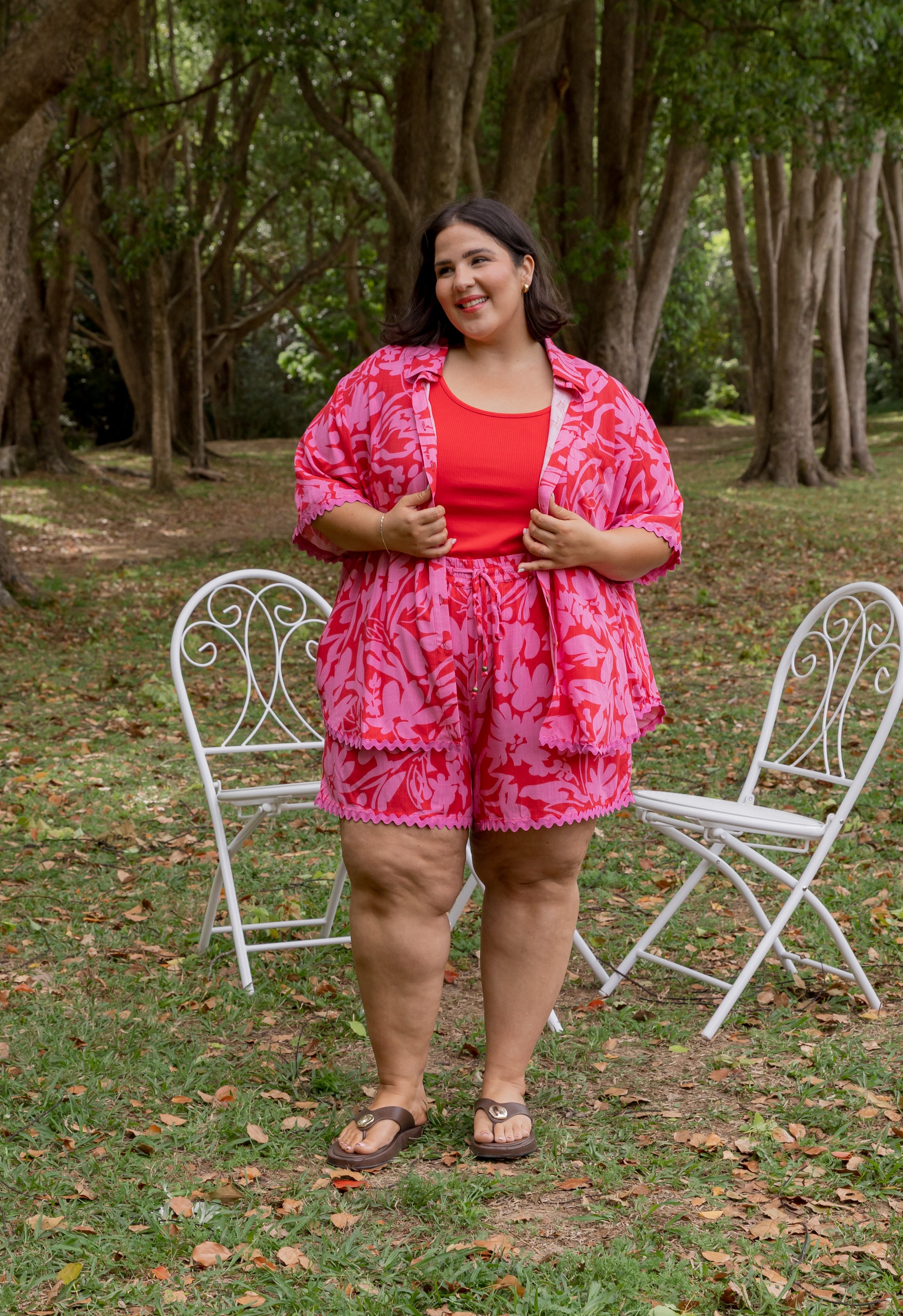 Samara Shirt in Fiesta