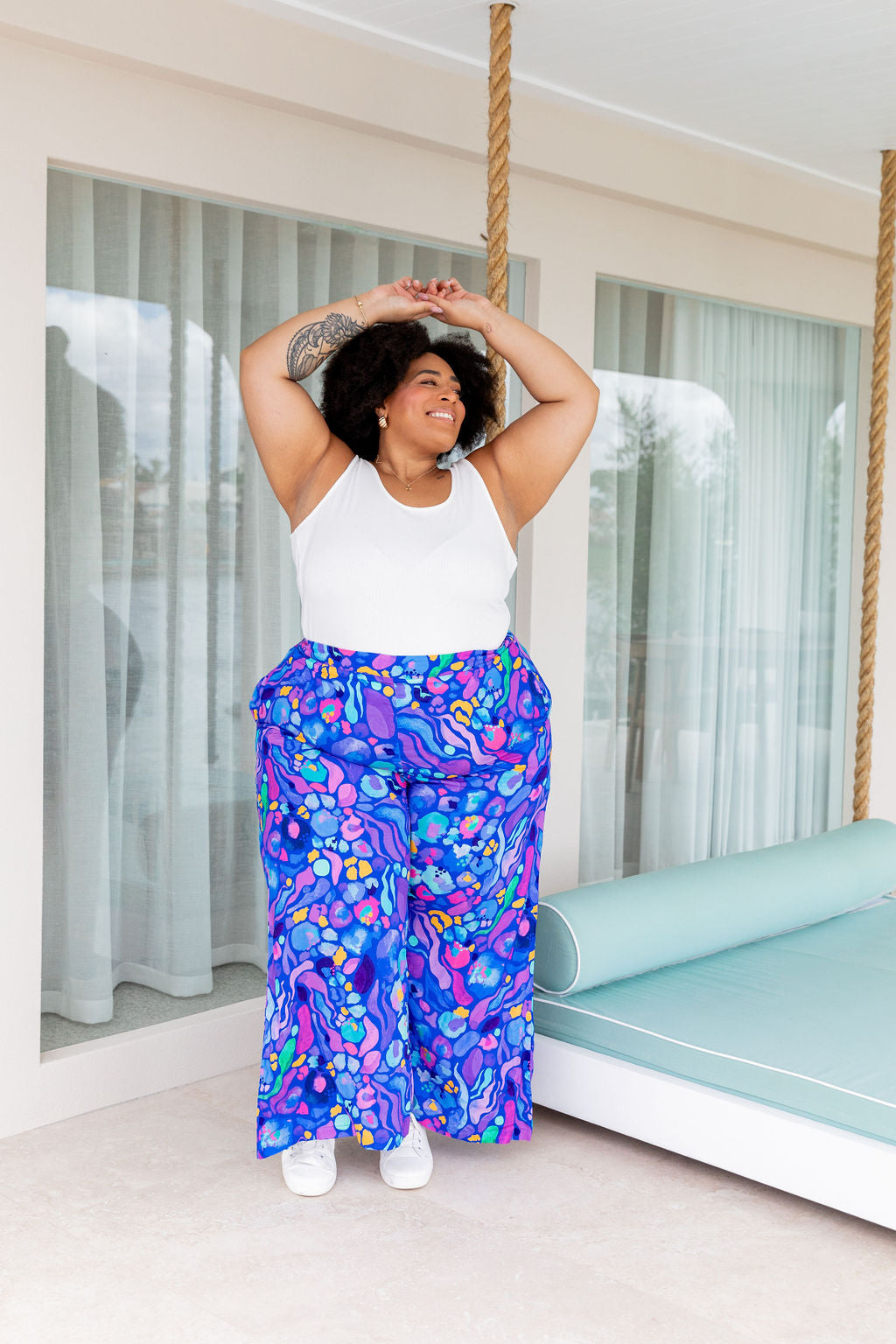 Larsa Pants in Reef by Kasey Rainbow