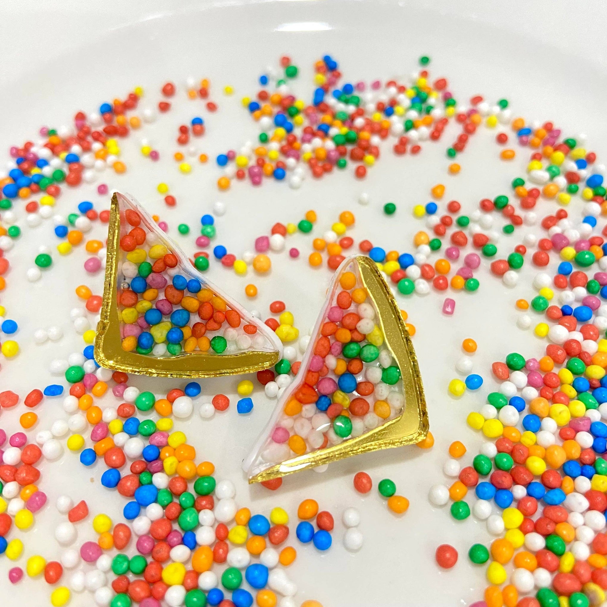 Fairy Bread Stud Earrings