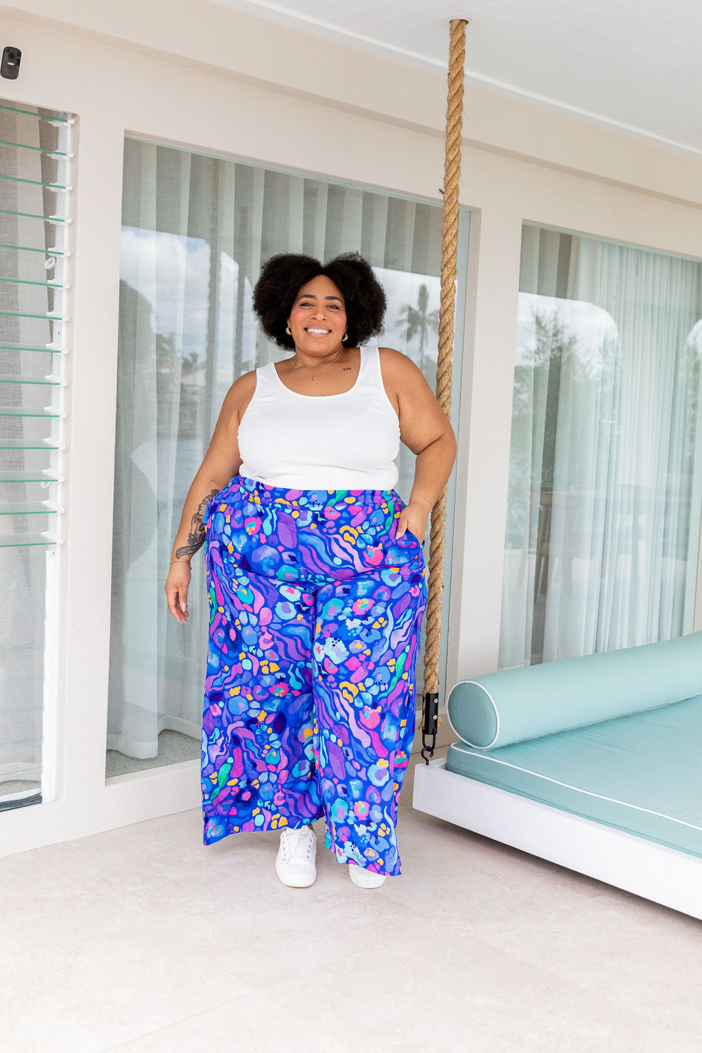 Larsa Pants in Reef by Kasey Rainbow