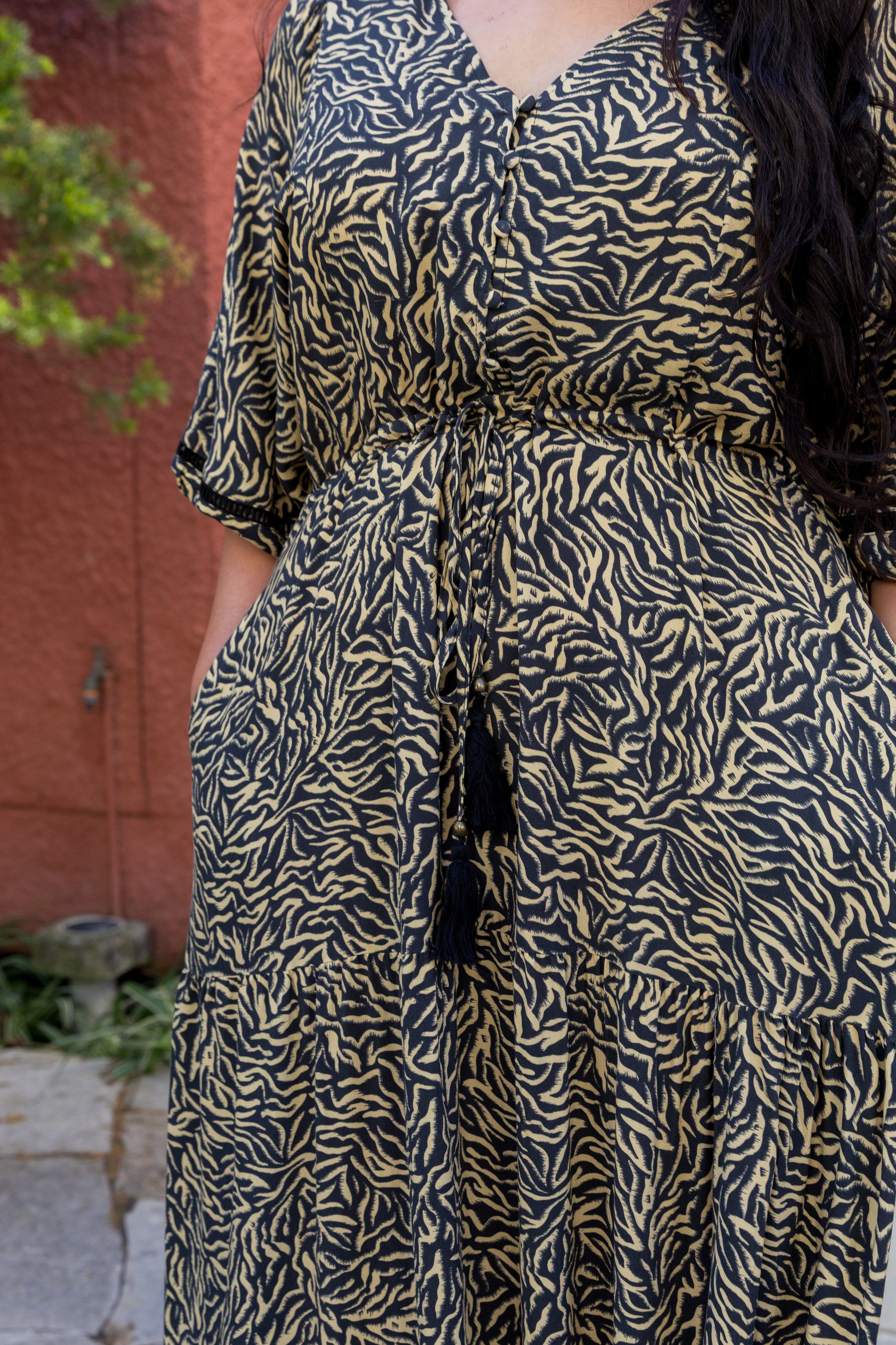 Addison Maxi Dress in Sahara Nights