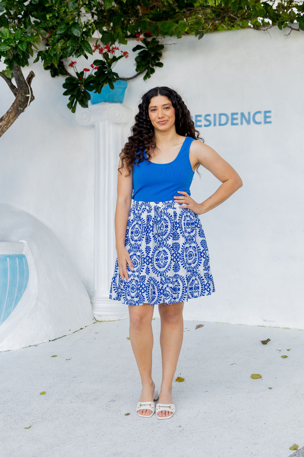 Brooke Skirt in Mykonos