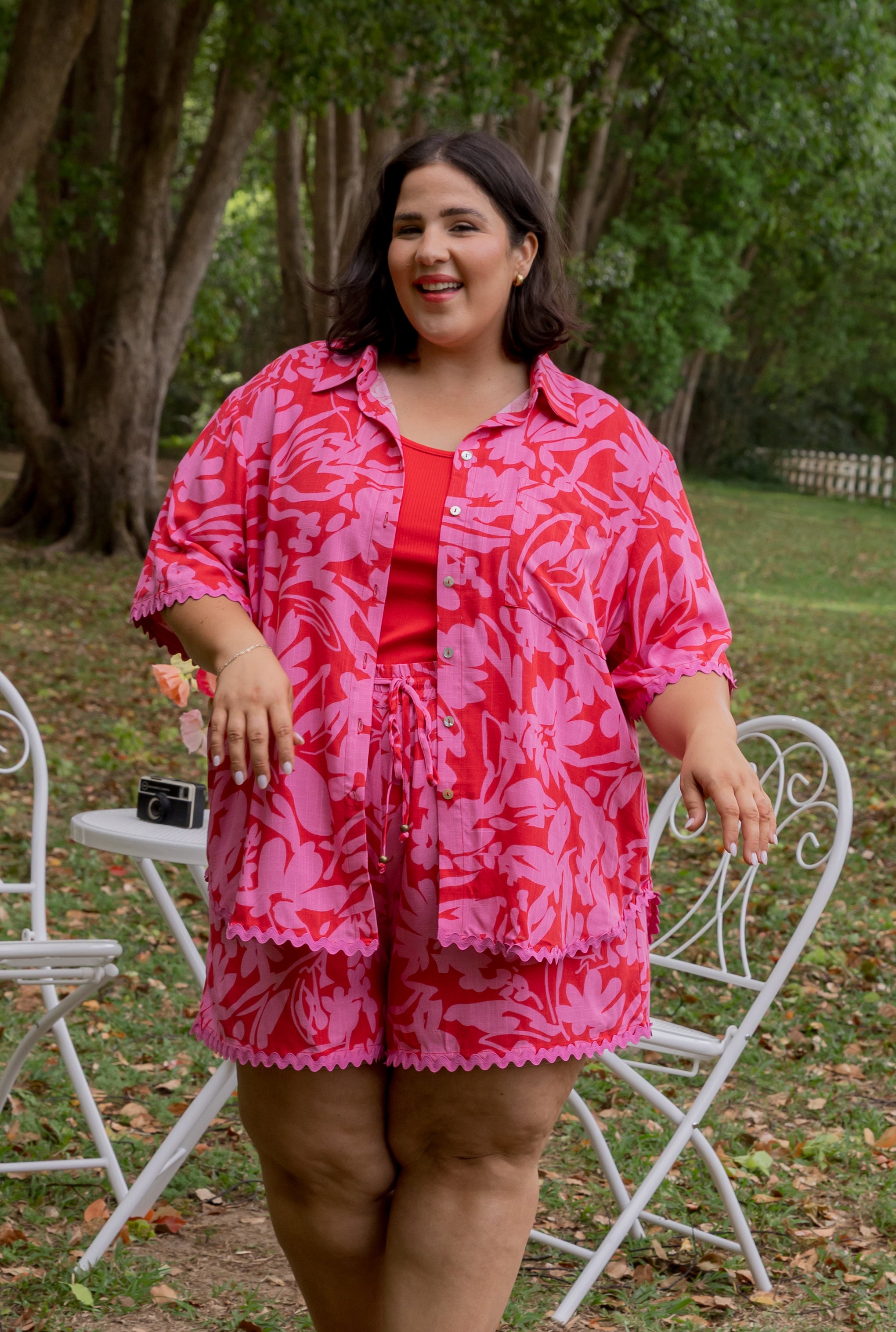 Samara Shirt in Fiesta