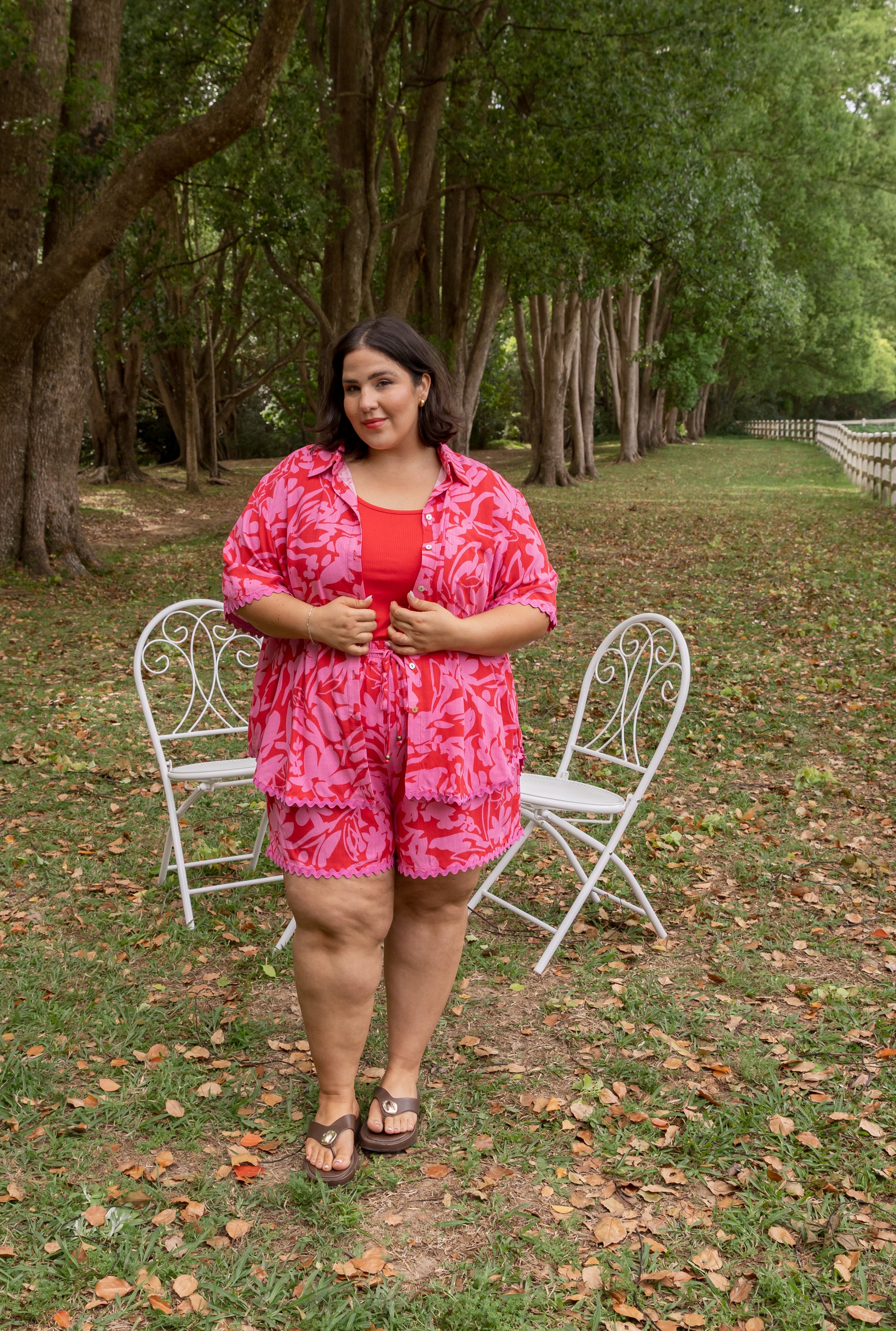 Samara Shirt in Fiesta
