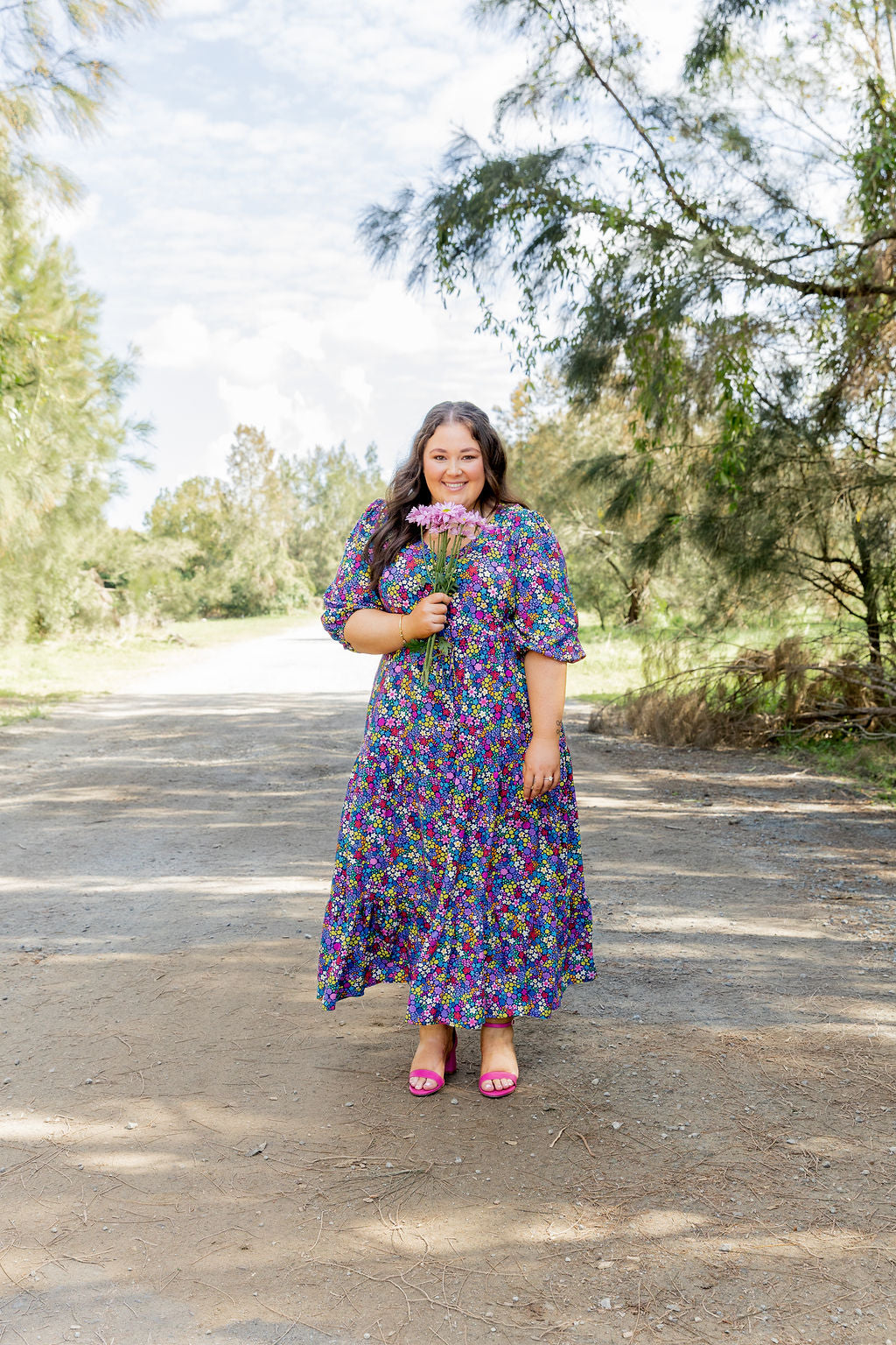 Billie Dress in Ditsy by Kasey Rainbow