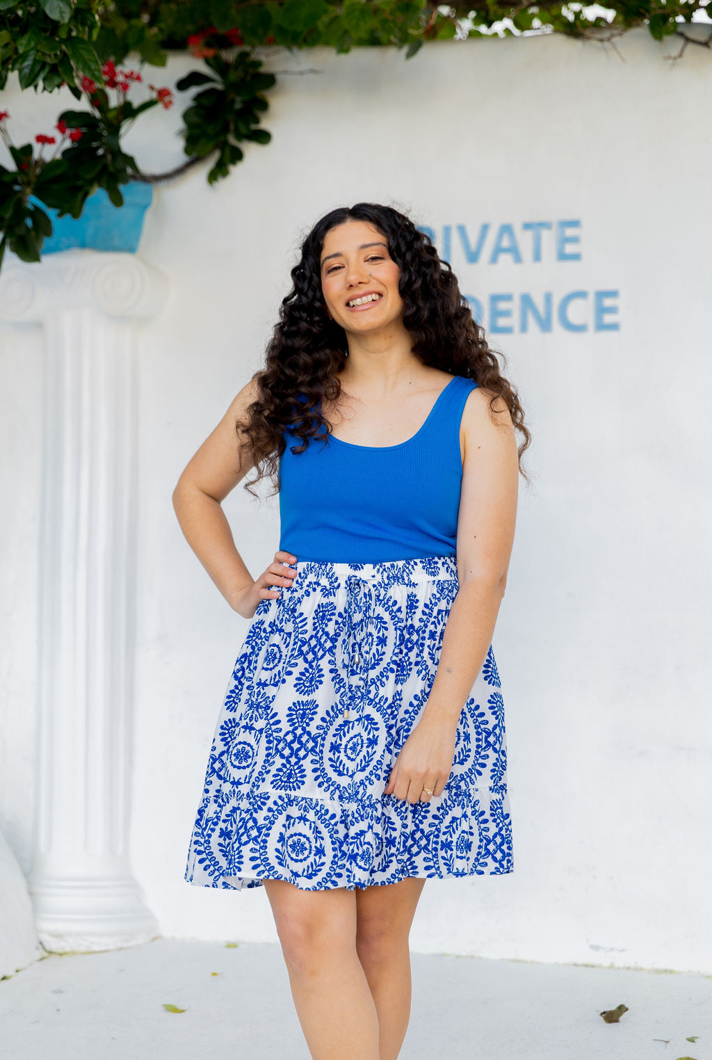 Brooke Skirt in Mykonos