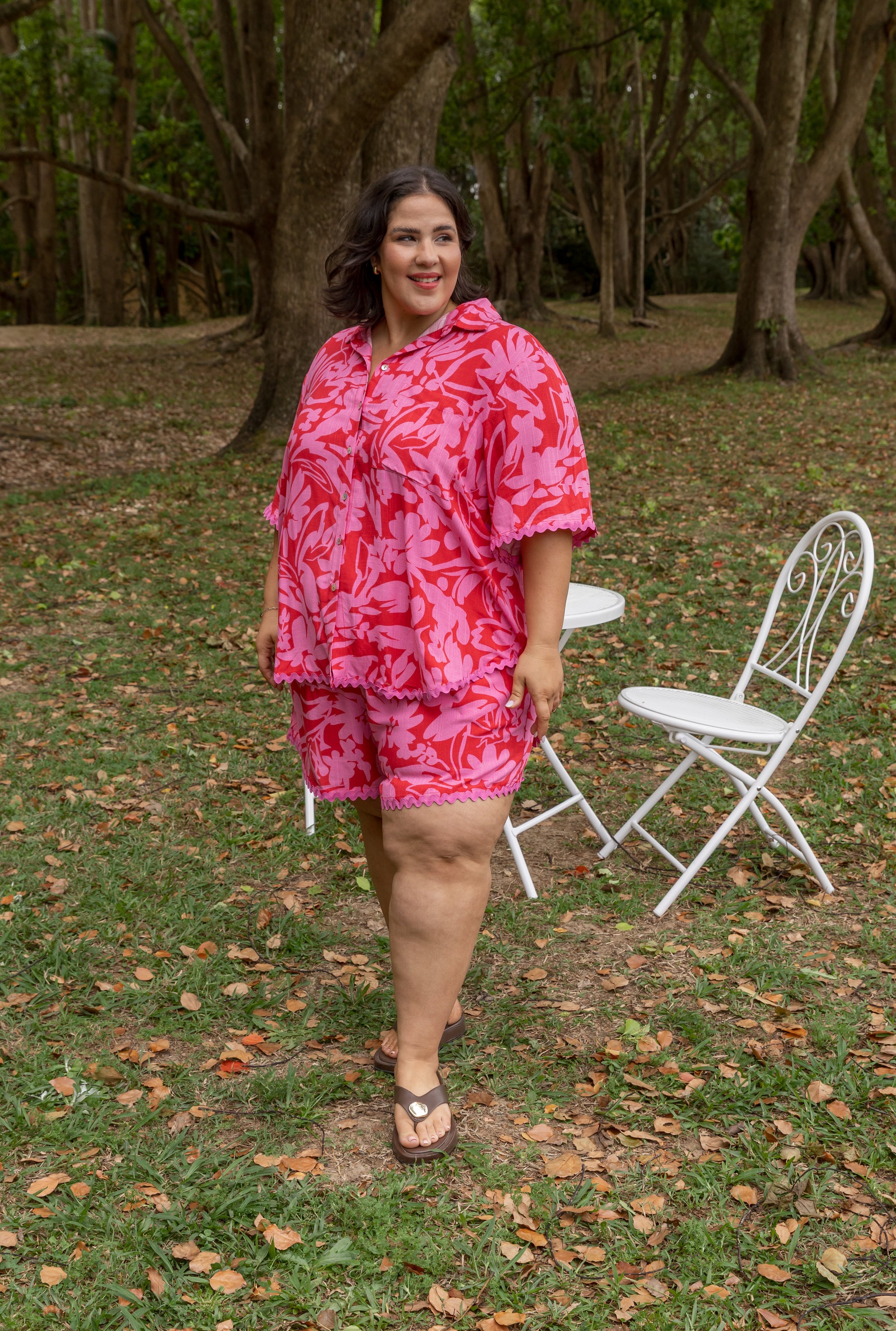 Samara Shirt in Fiesta