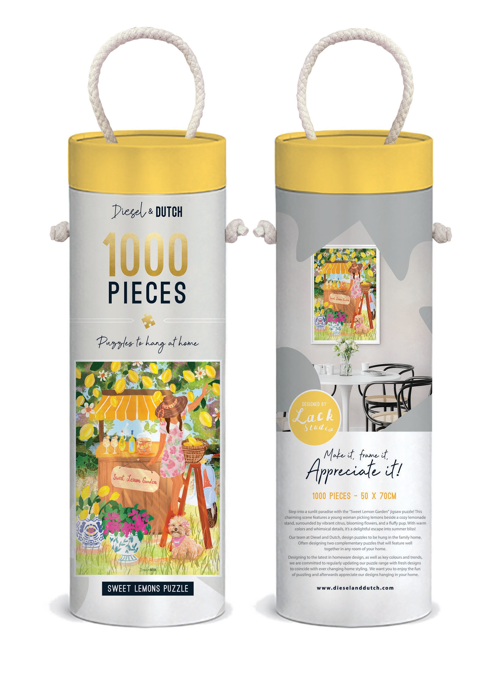 Sweet Lemons 1000pc Wall Jigsaw Puzzle