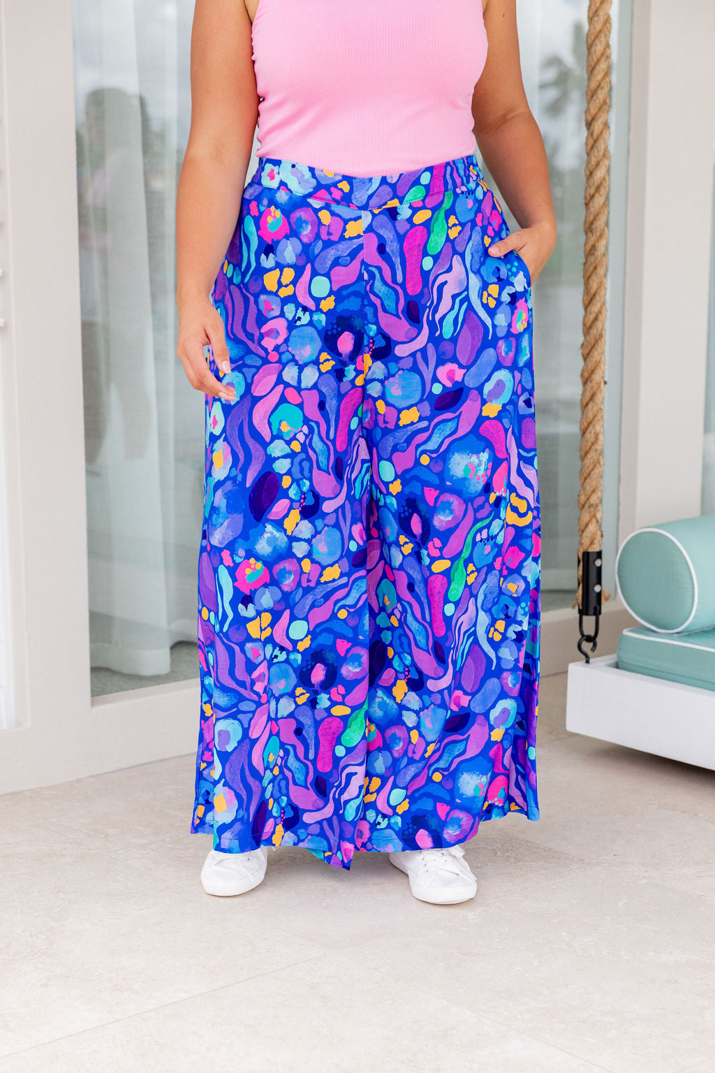 Larsa Pants in Reef by Kasey Rainbow