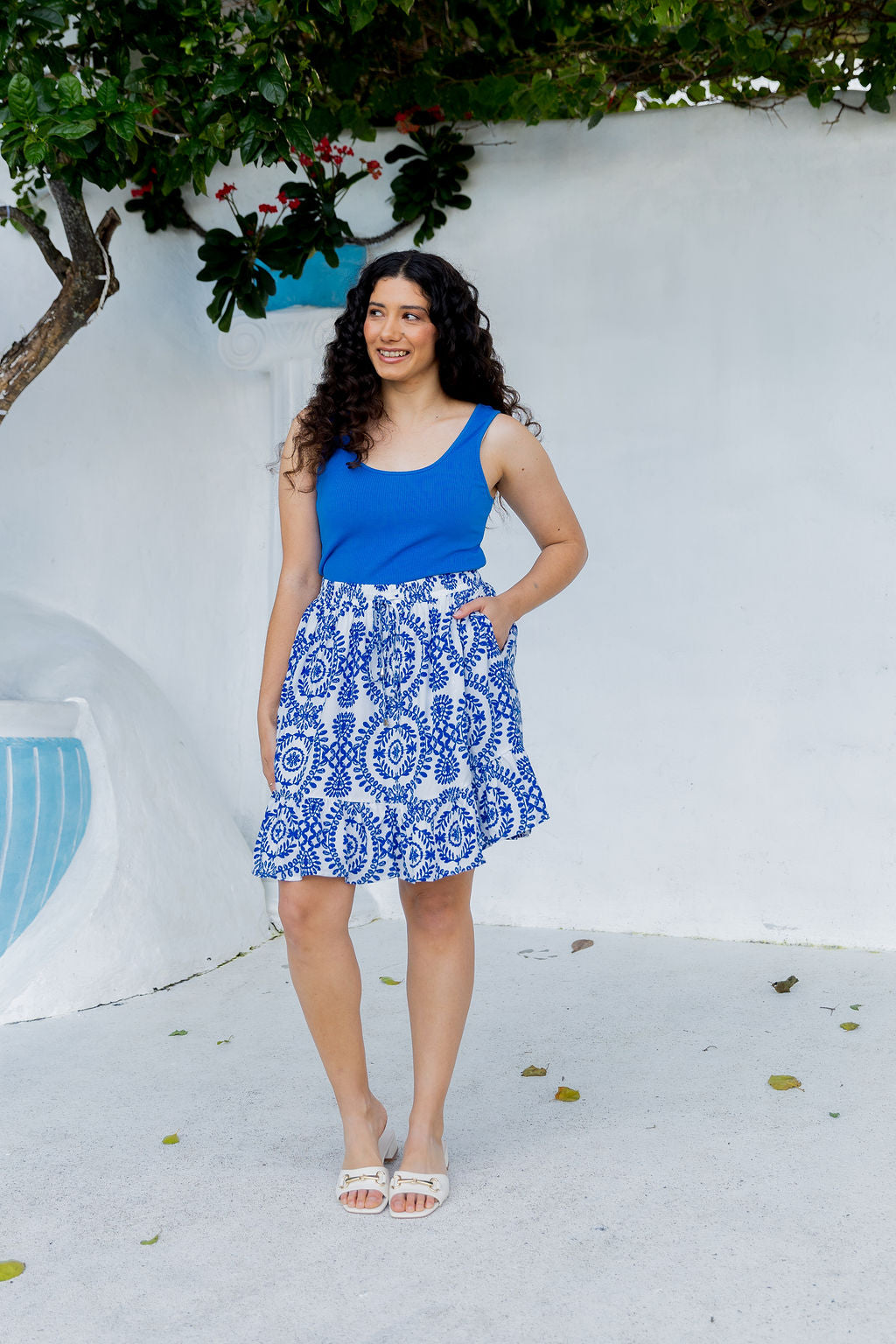 Brooke Skirt in Mykonos