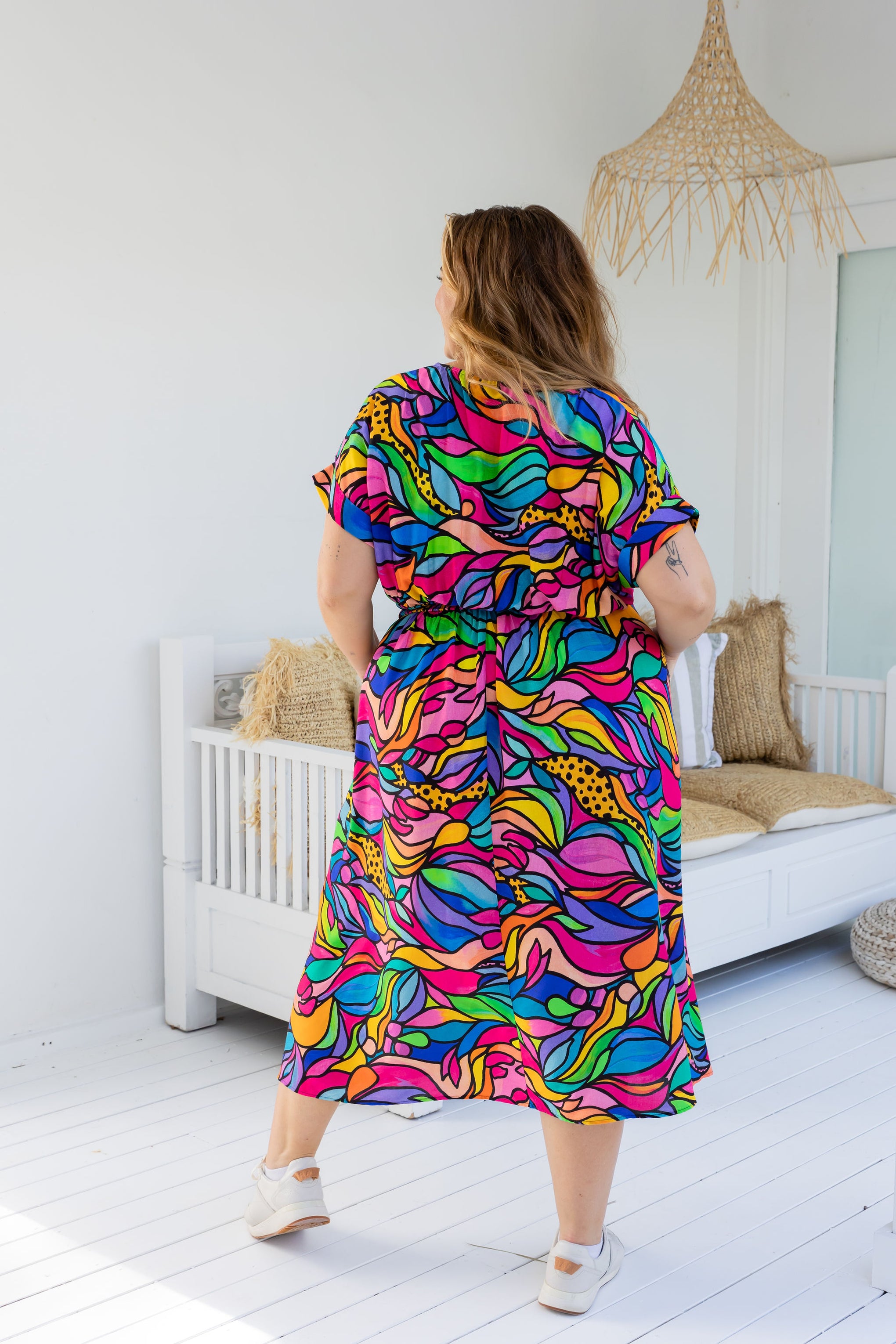 Millie Dress in Amazon by Kasey Rainbow