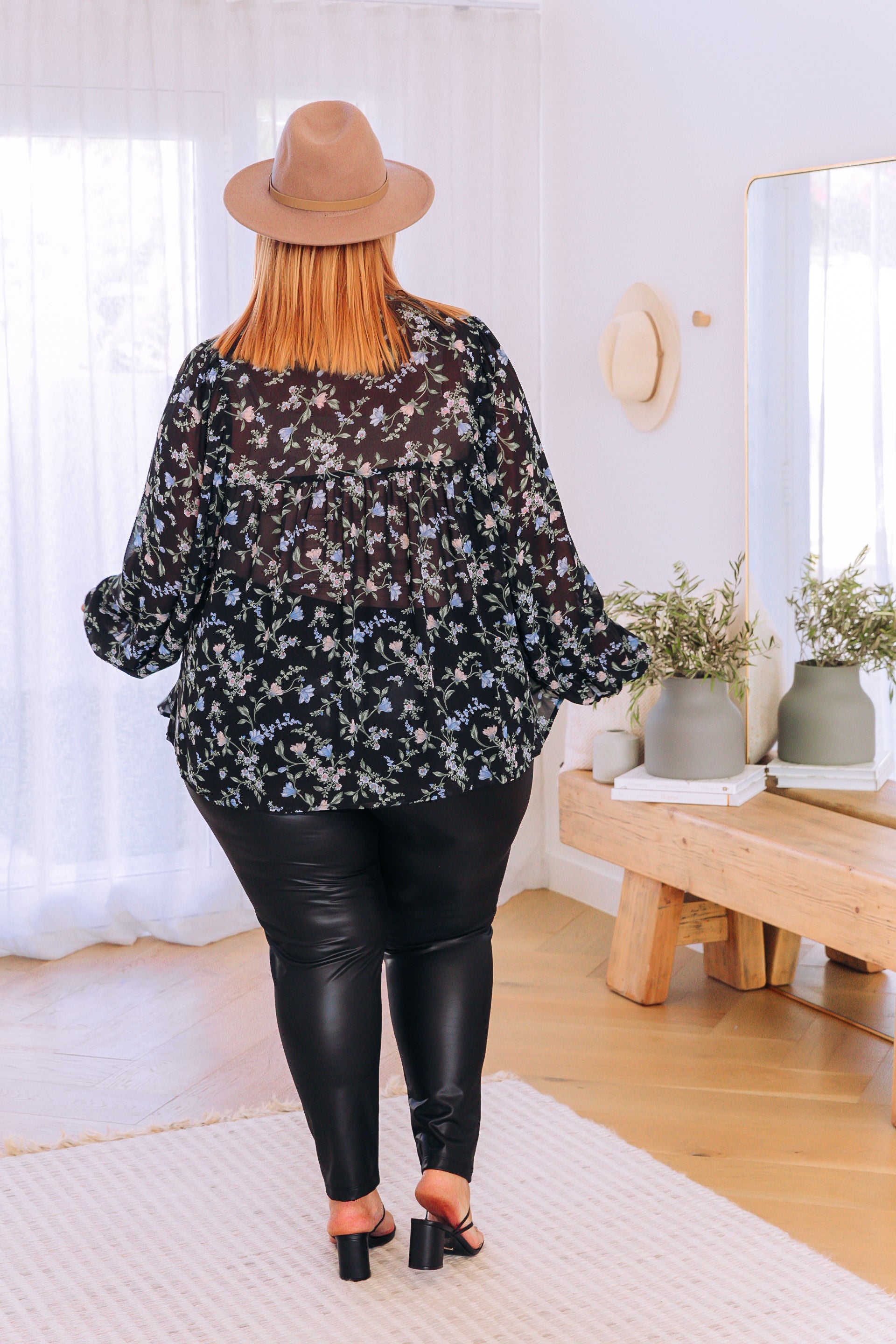 Annie Floral Long Sleeve Top