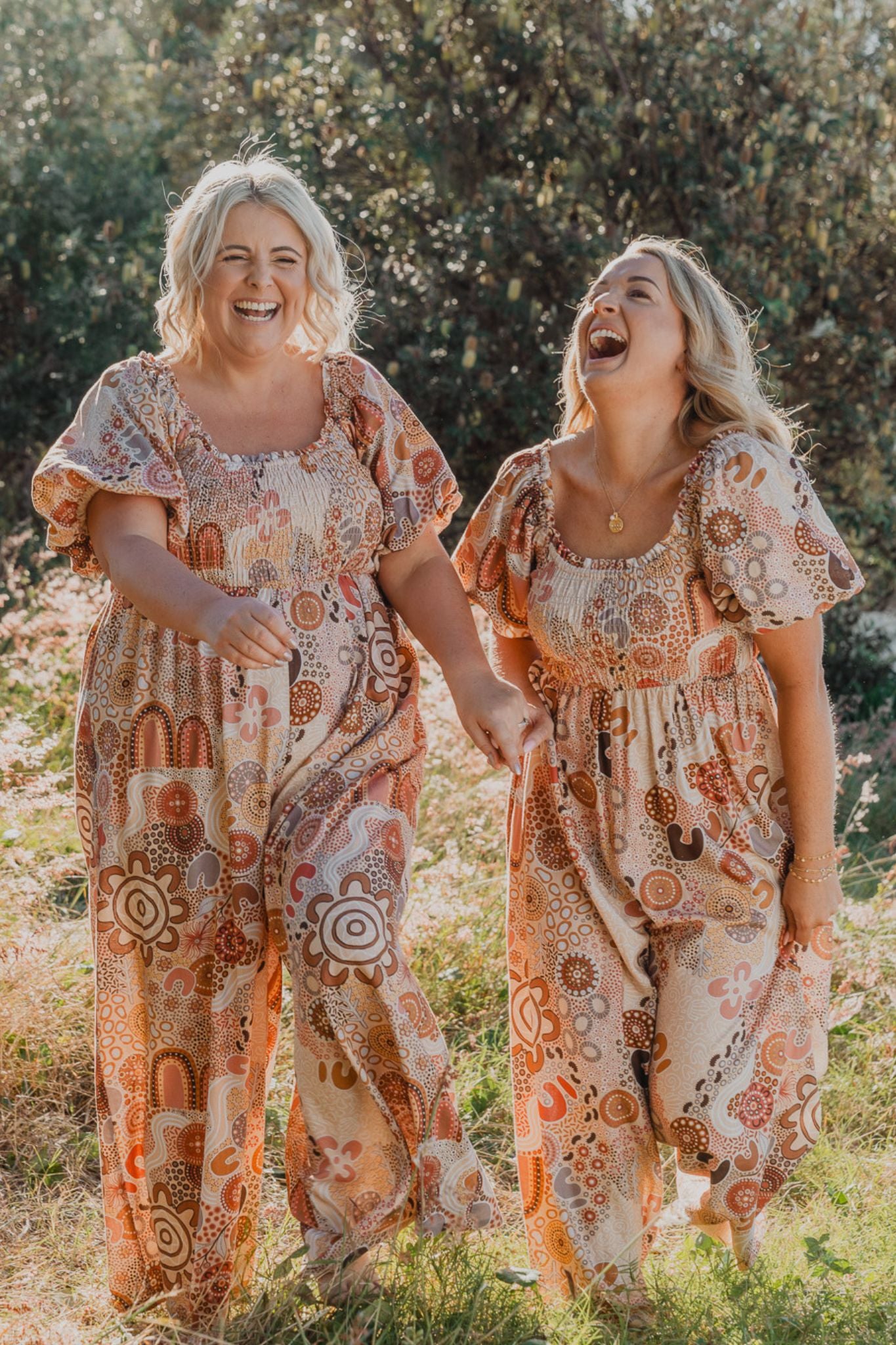 Stelle Jumpsuit in Rise and Bloom