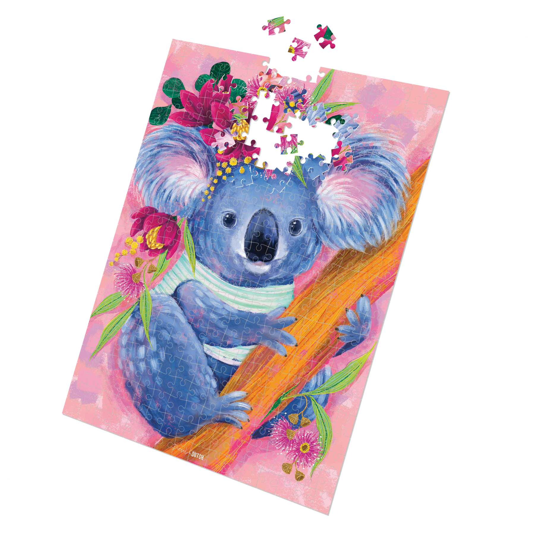 Koala Blooms 1000pc Wall Jigsaw Puzzle