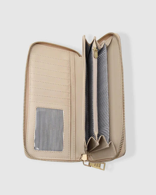 Jessica Wallet in Champagne by Louenhide