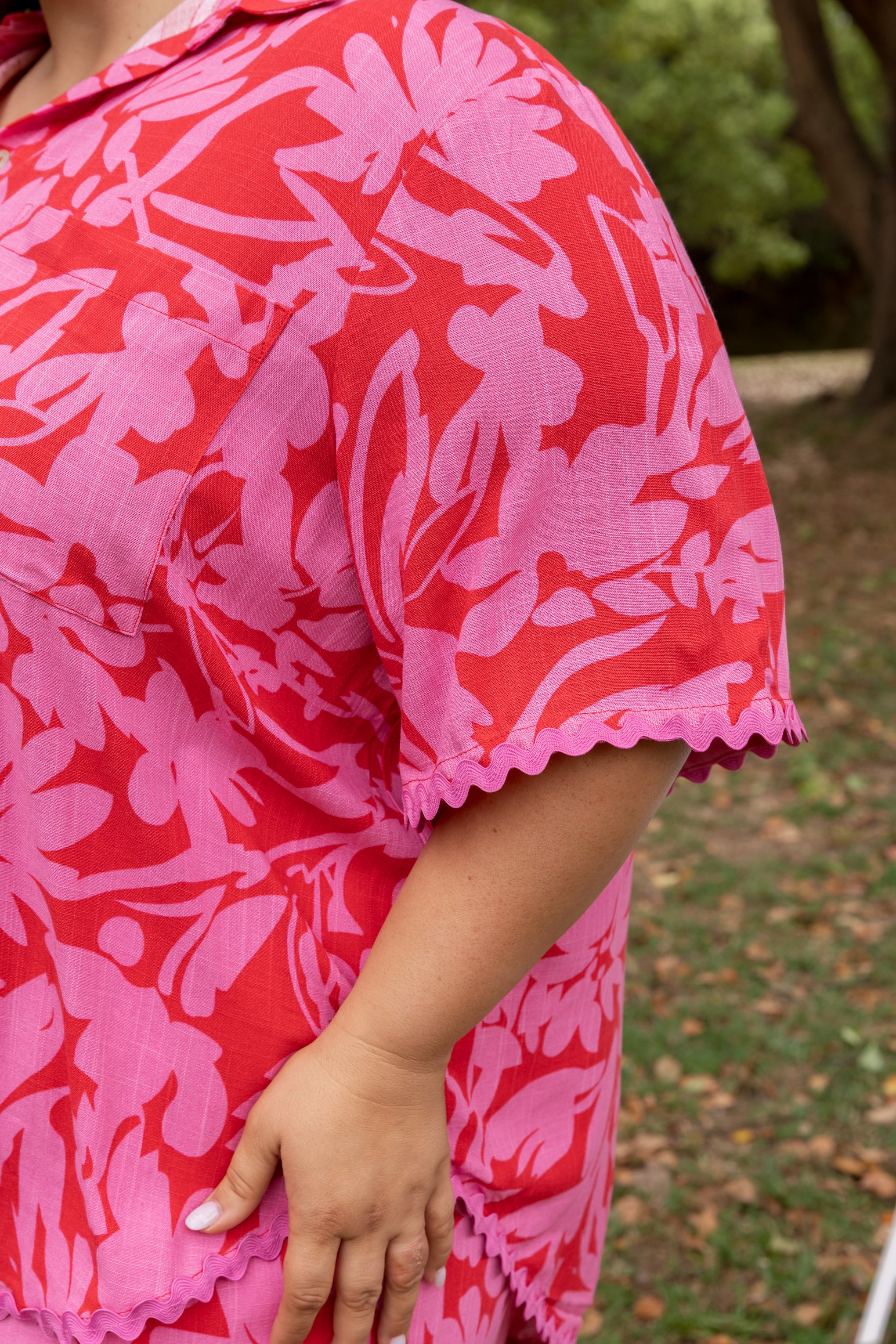 Samara Shirt in Fiesta