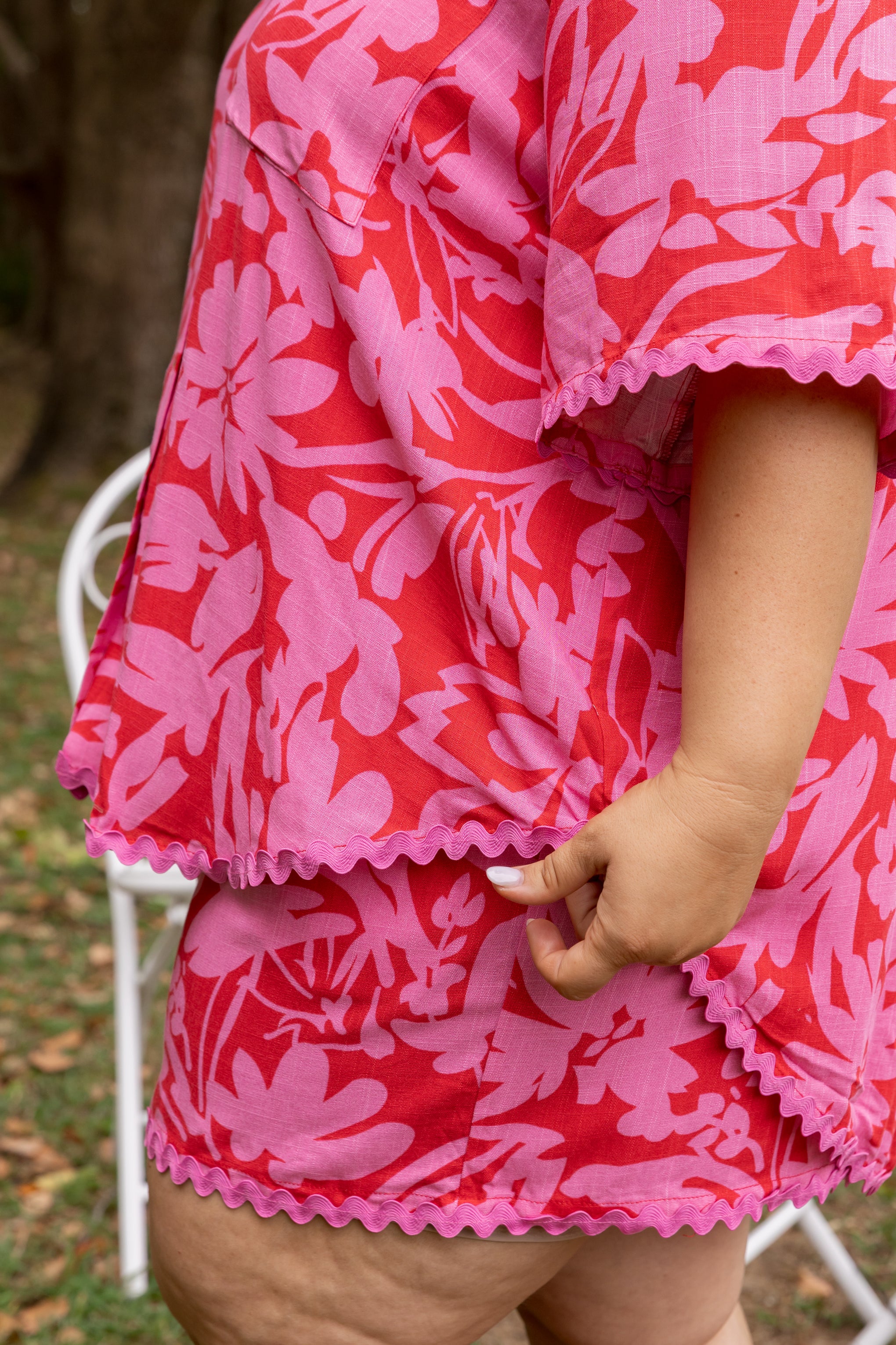 Samara Shirt in Fiesta